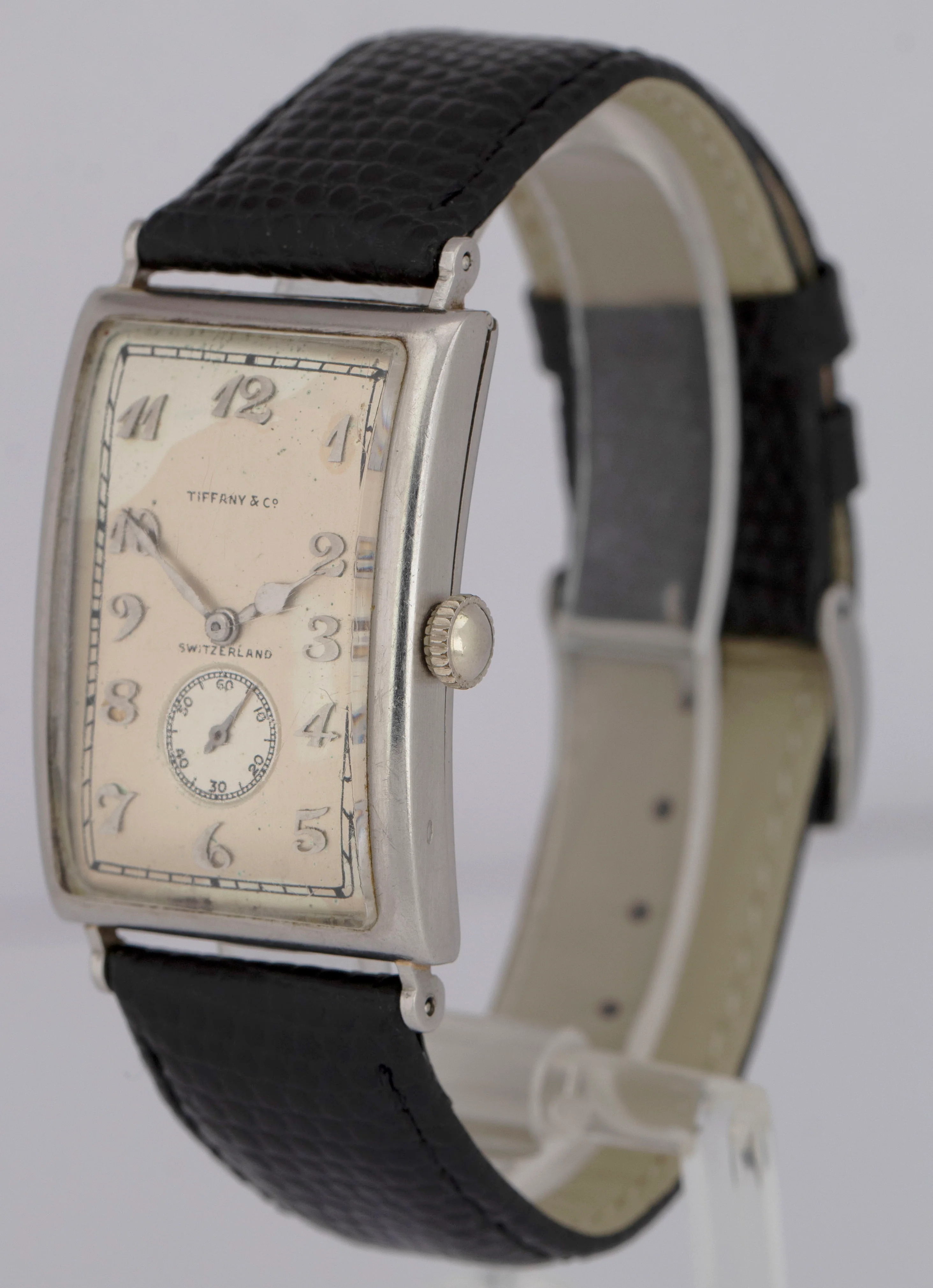 1929 ARCHIVE PAPERS Patek Philippe 415 TIFFANY & CO Platinum 26mm Manual Watch - Image 4
