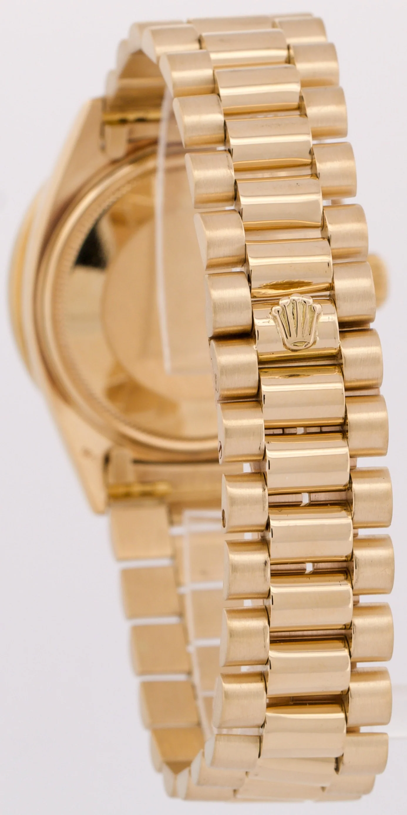 1971 Rolex Day-Date President 36mm ORNATE BLACK DIAMOND 18K Yellow Gold 1803 - Image 5