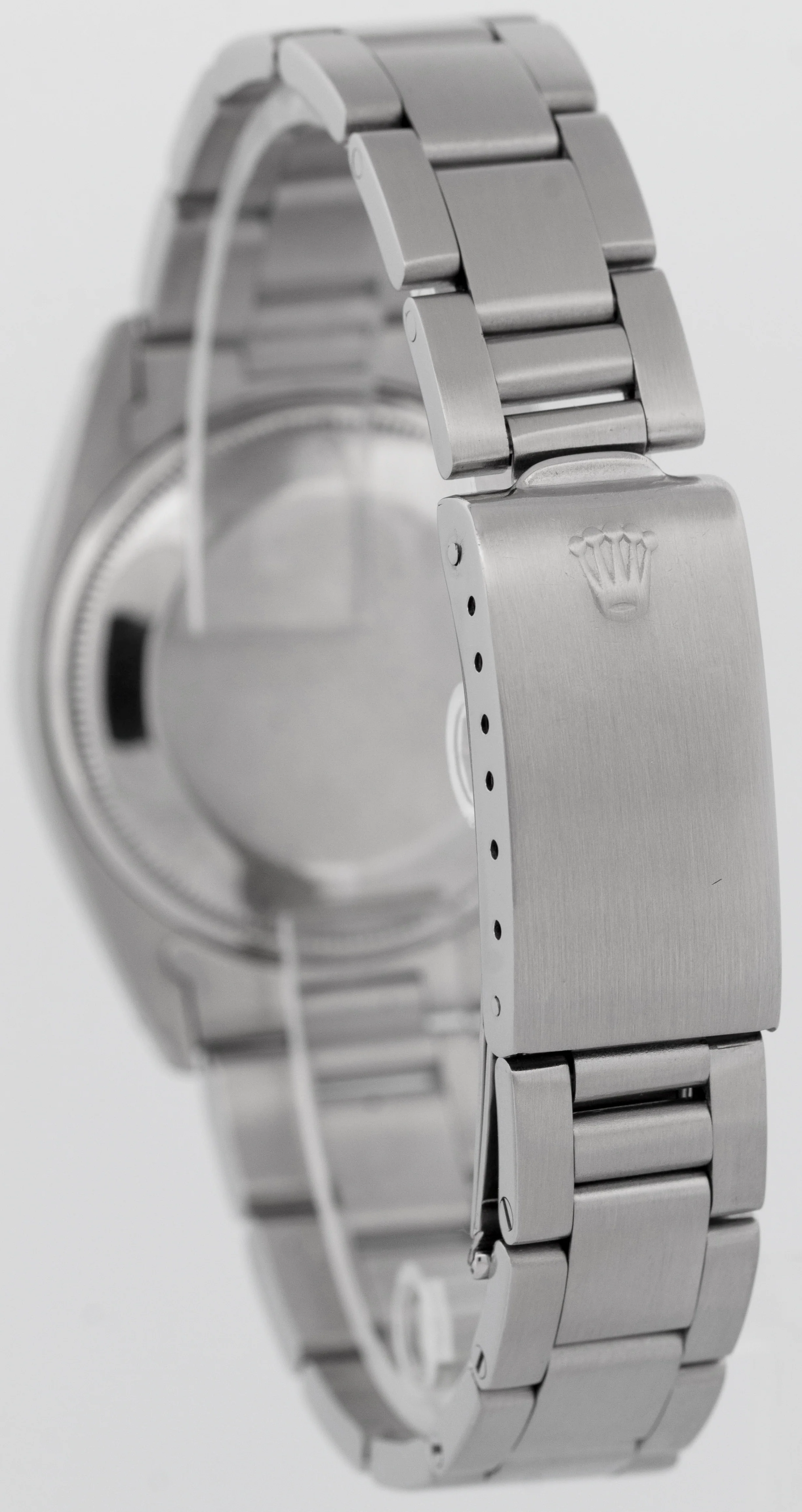 1975 Rolex Oyster Perpetual Date Slate Gray 34mm Stainless Steel Watch 1500 - Image 5