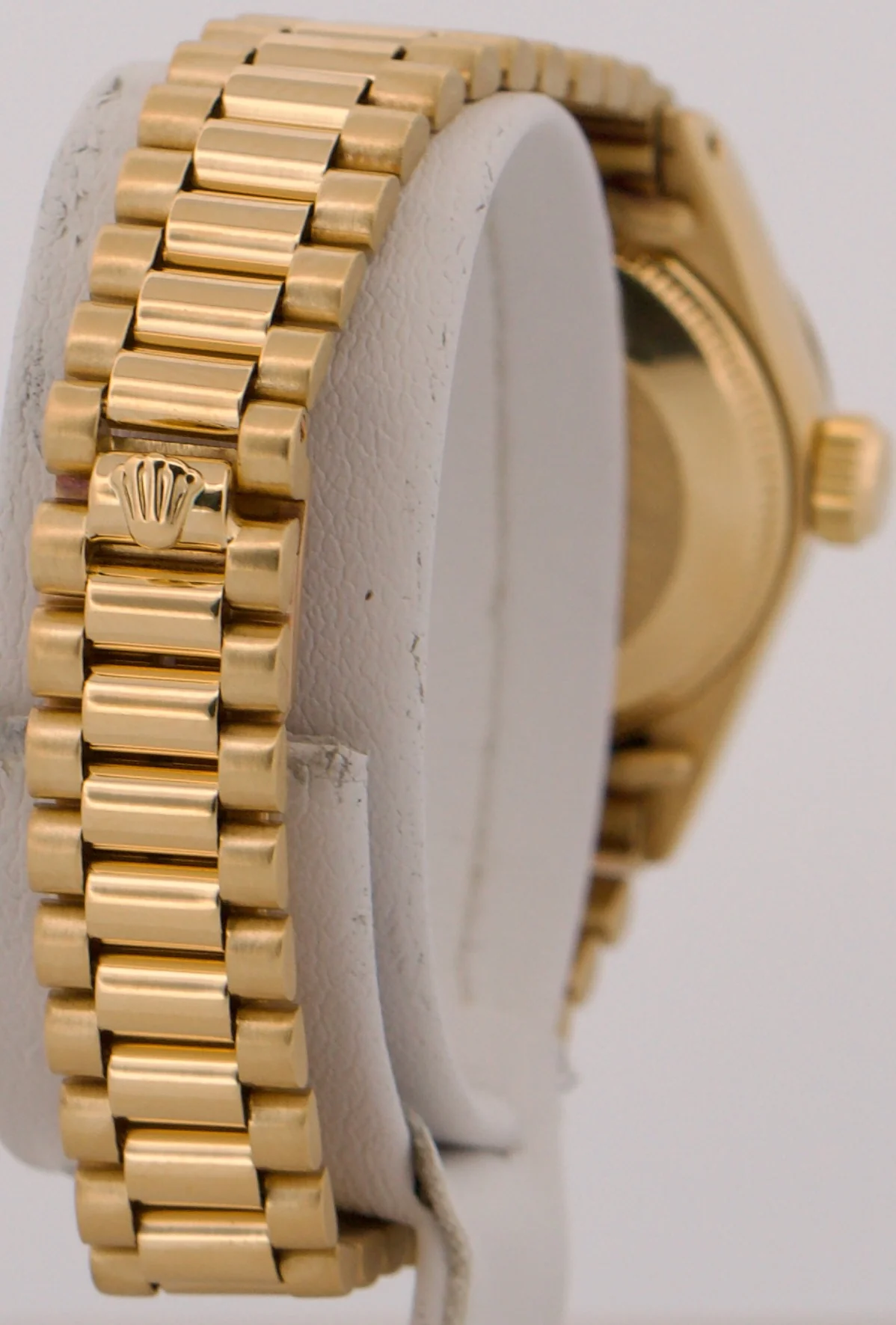 1978 Ladies Rolex DateJust President CHAMPAGNE 18K Yellow Gold 26mm 6917 Watch - Image 6