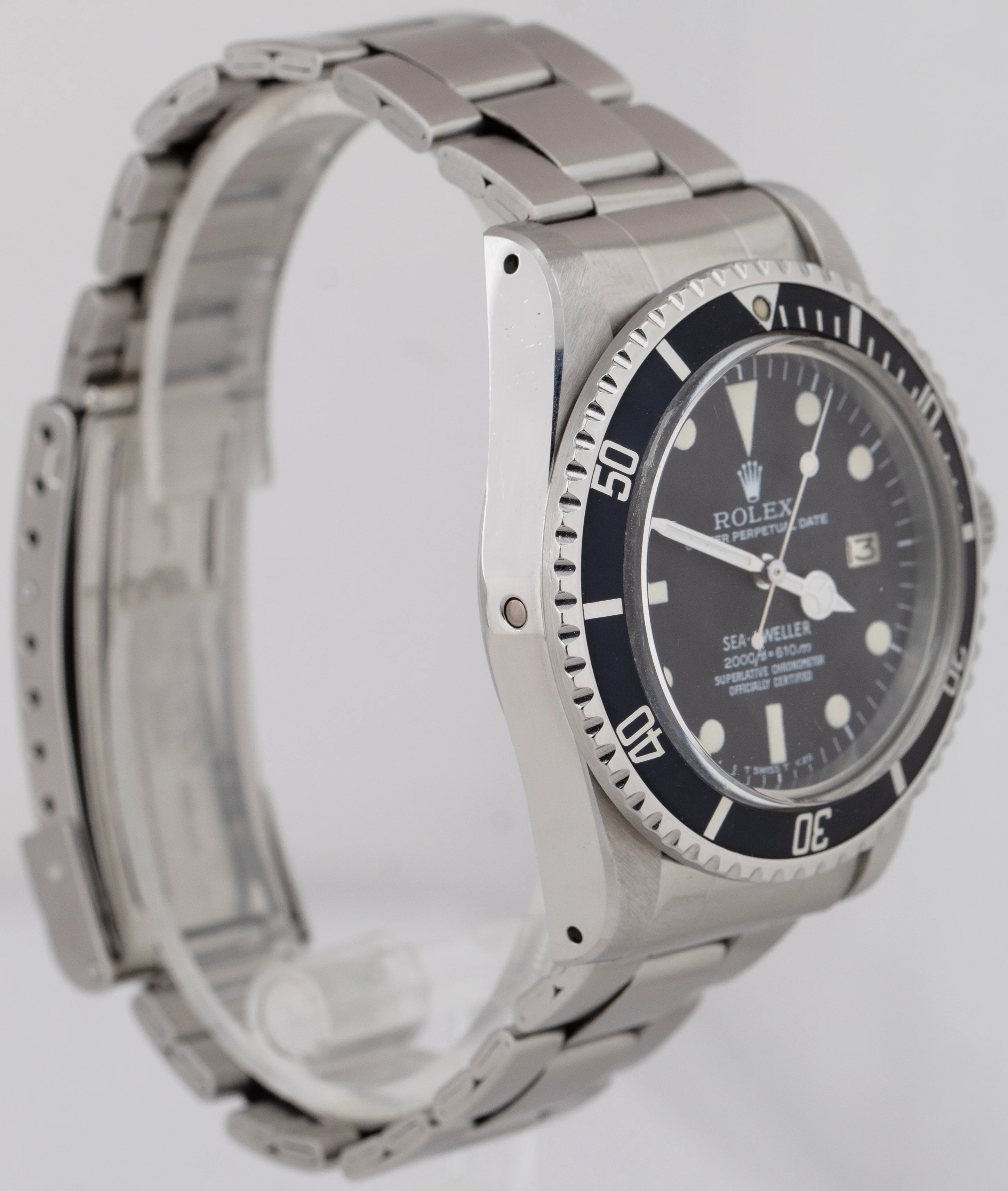 1978 PAPERS Rolex Sea-Dweller MK2 RAIL DIAL 40mm Stainless Steel Watch 1665 BOX - Image 4