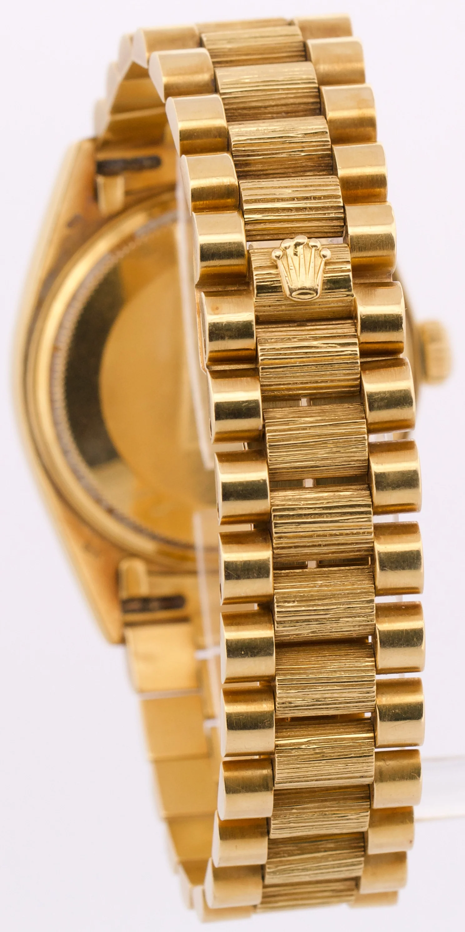 1978 Rolex Day-Date President 36mm FACTORY CHAMPAGNE DIAMOND 18K BARK 18078 - Image 5