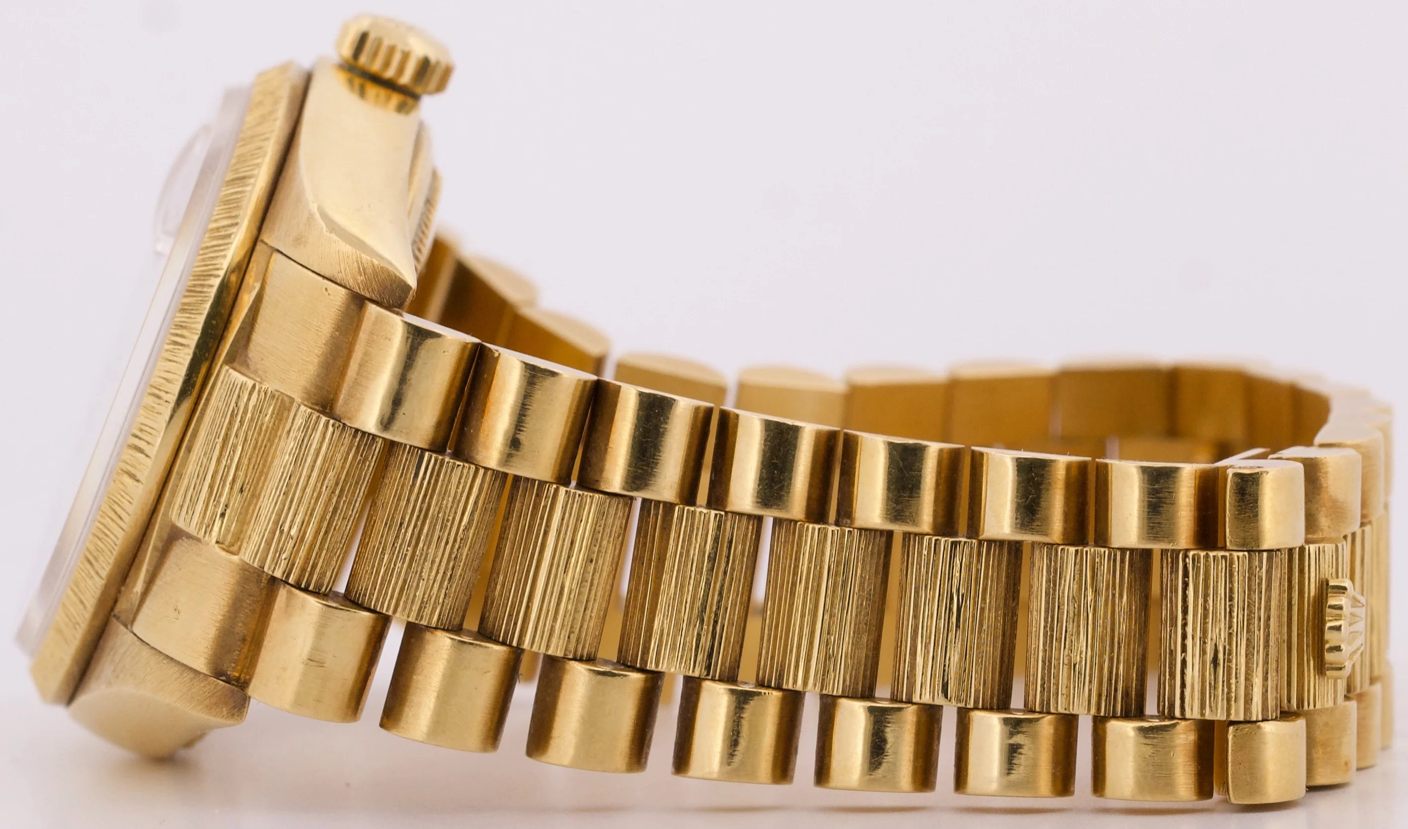 1978 Rolex Day-Date President 36mm FACTORY CHAMPAGNE DIAMOND 18K BARK 18078 - Image 6