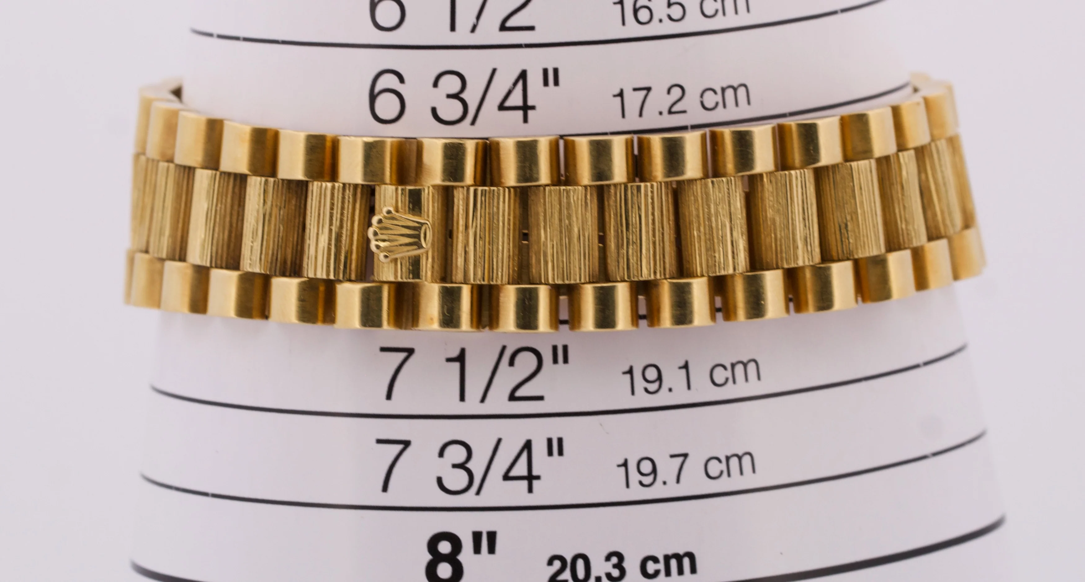 1978 Rolex Day-Date President 36mm FACTORY CHAMPAGNE DIAMOND 18K BARK 18078 - Image 8