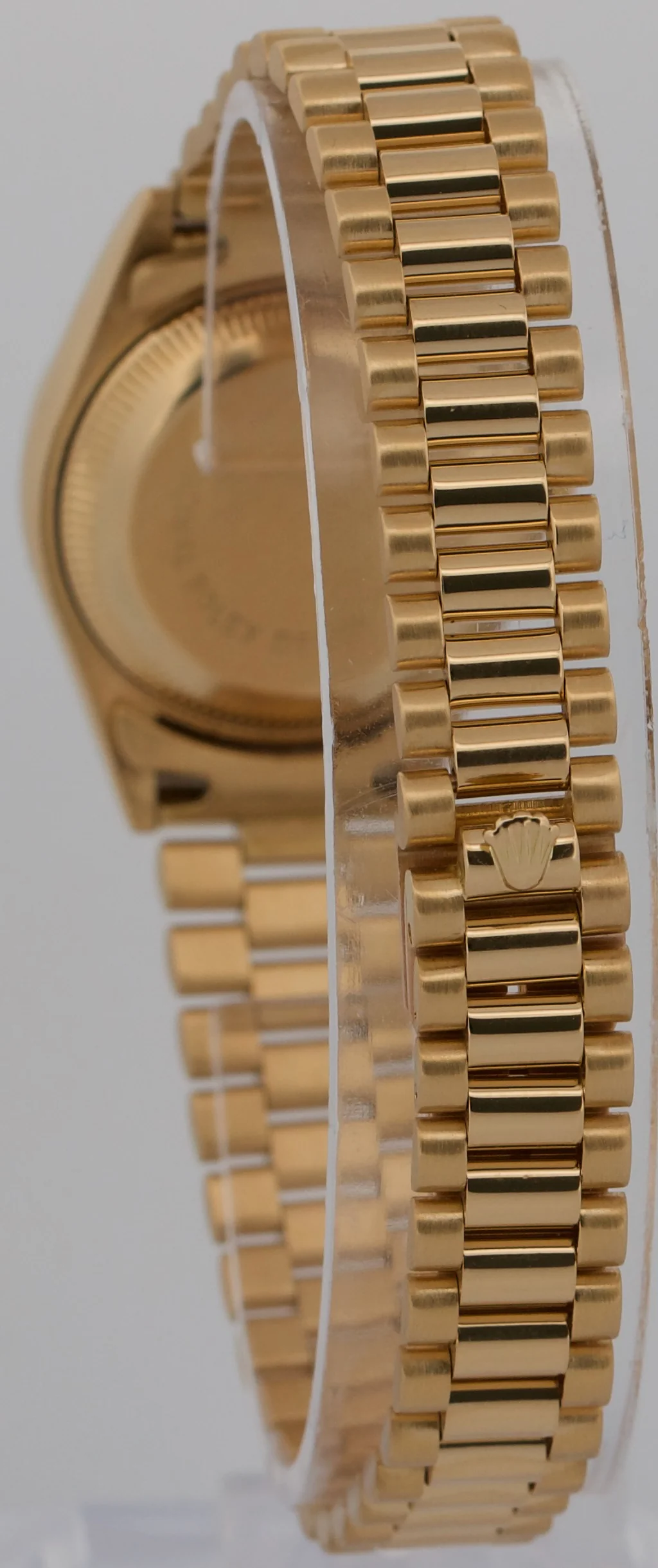 1984 Ladies Rolex DateJust President 26mm BLACK DIAMOND 18K Yellow Gold 69178 - Image 5