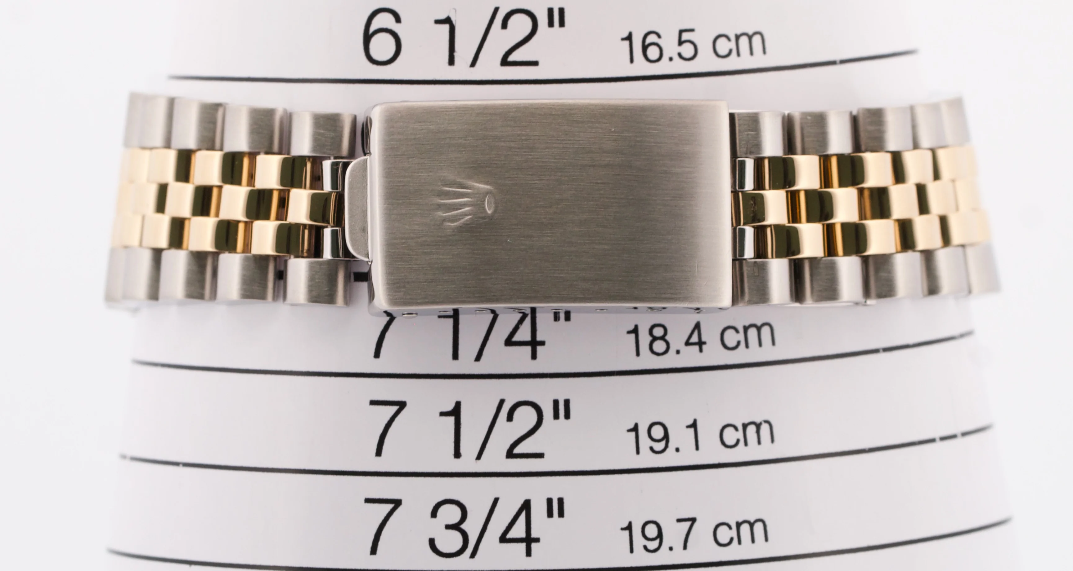 1984 Rolex DateJust 36mm WHITE ROMAN 18K Gold Steel JUBILEE Two-Tone 16013 Watch - Image 9