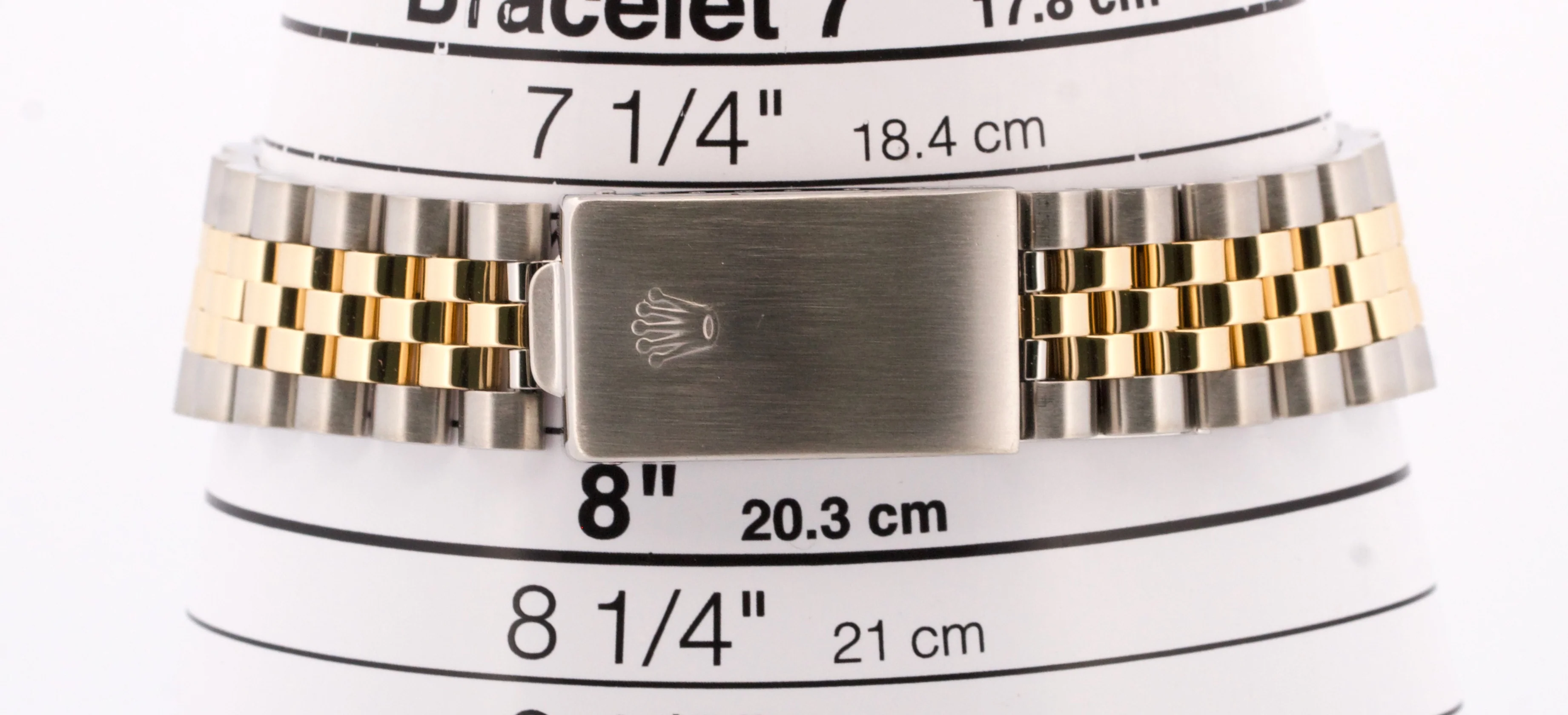 1986 Rolex DateJust 36mm BLACK Turn-O-Graph JUBILEE Steel 18K Yellow Gold 16253 - Image 9