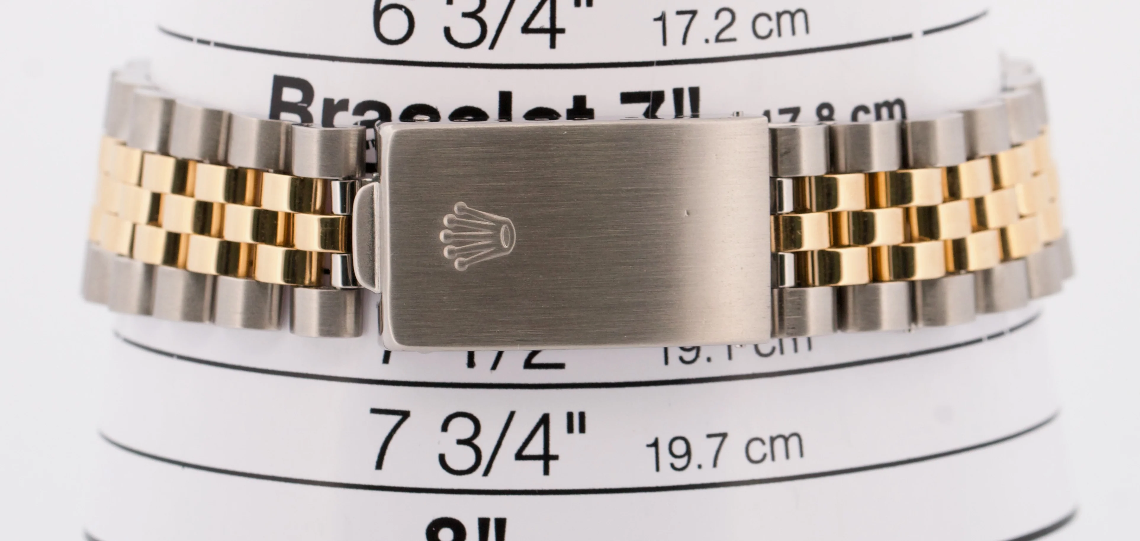 1986 Rolex Oyster Perpetual 34mm Two-Tone SILVER Gold Steel Fluted JUBILEE 1005 - Image 9