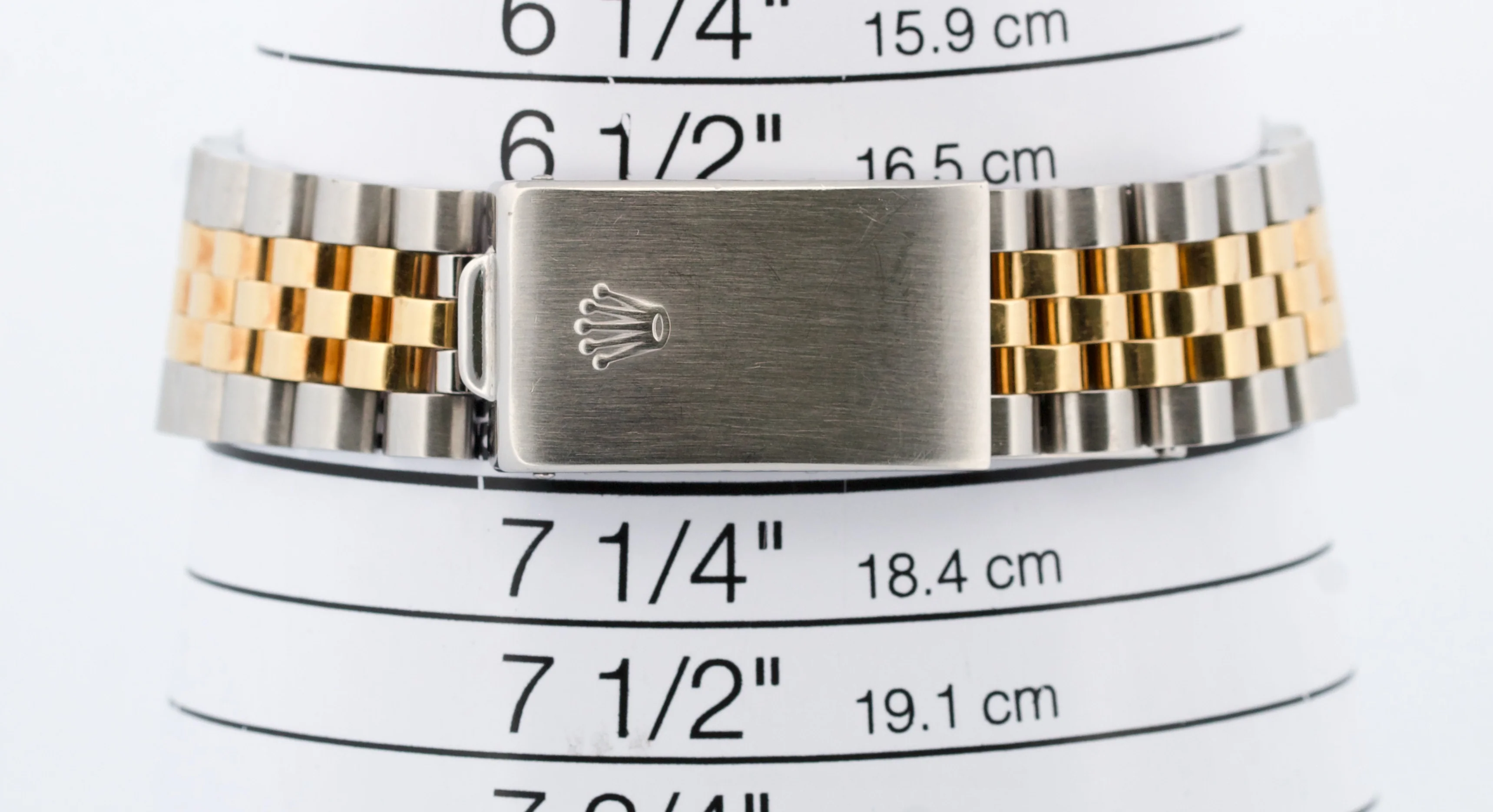 1986 Rolex Oyster Perpetual Date CHAMPAGNE 18K Gold Engine-Turned 34mm 15053 - Image 9
