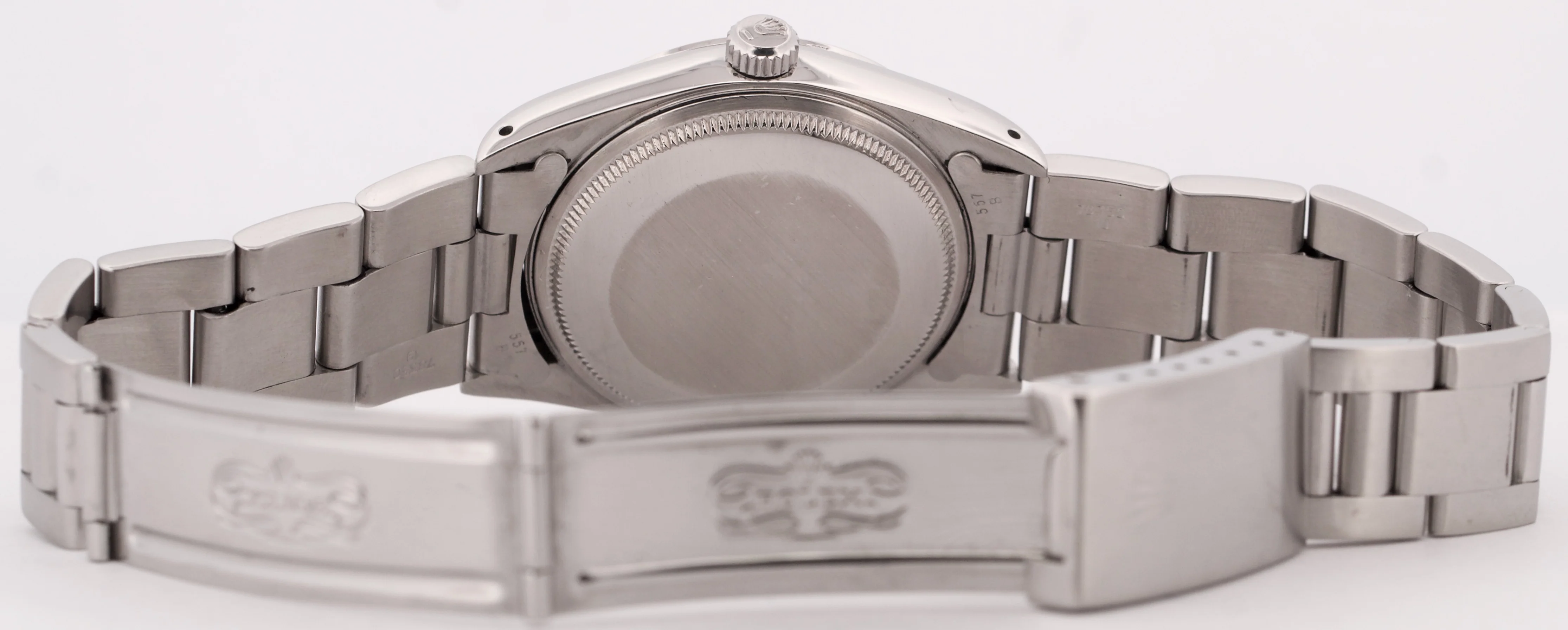 1990 Rolex Oyster Perpetual Air-King SILVER 34mm Stainless Stainless Watch 14000 - Image 11