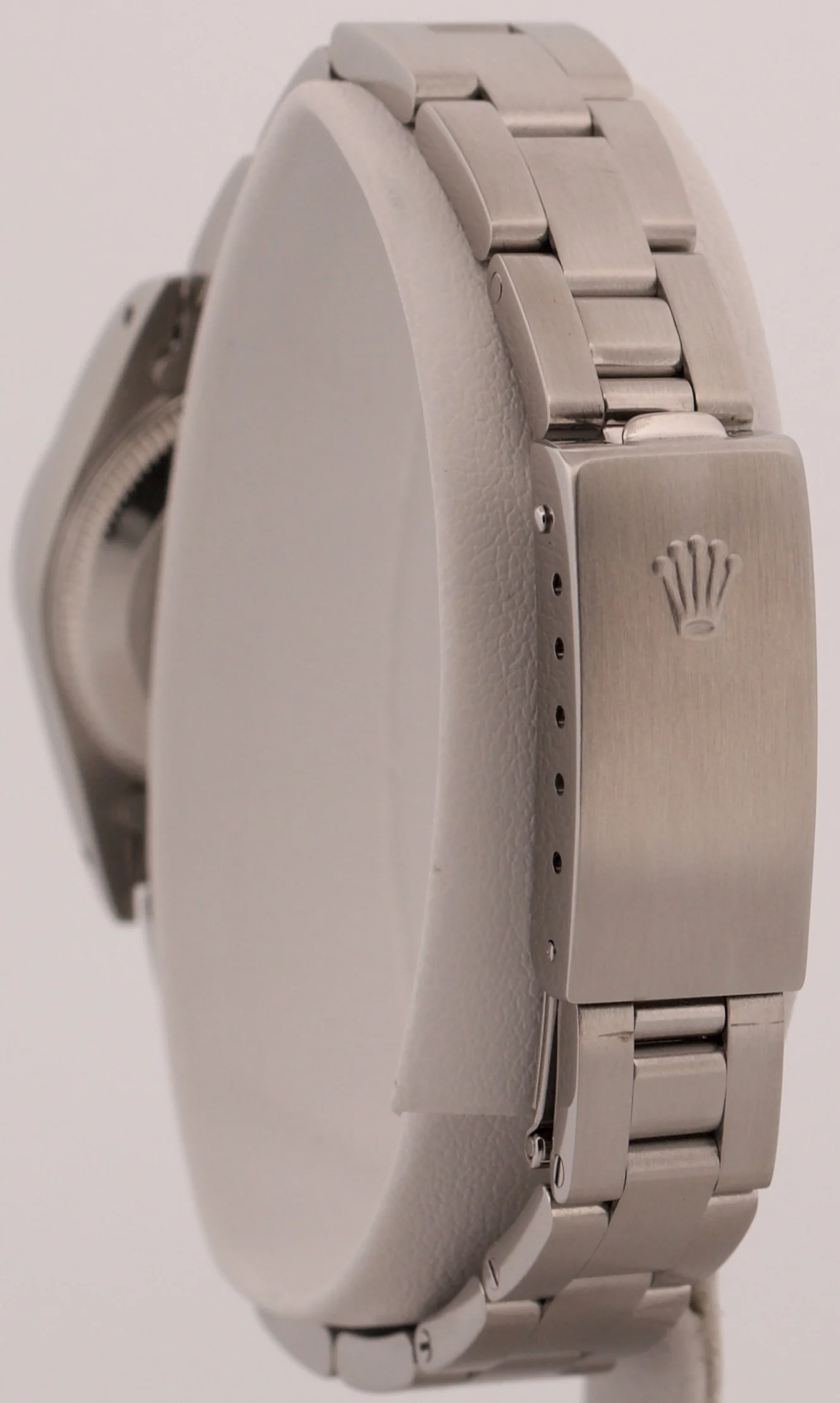 1991 Rolex Oyster Perpetual 24mm PINK 3-6-9 Stainless Steel Oyster Smooth 76080 - Image 5