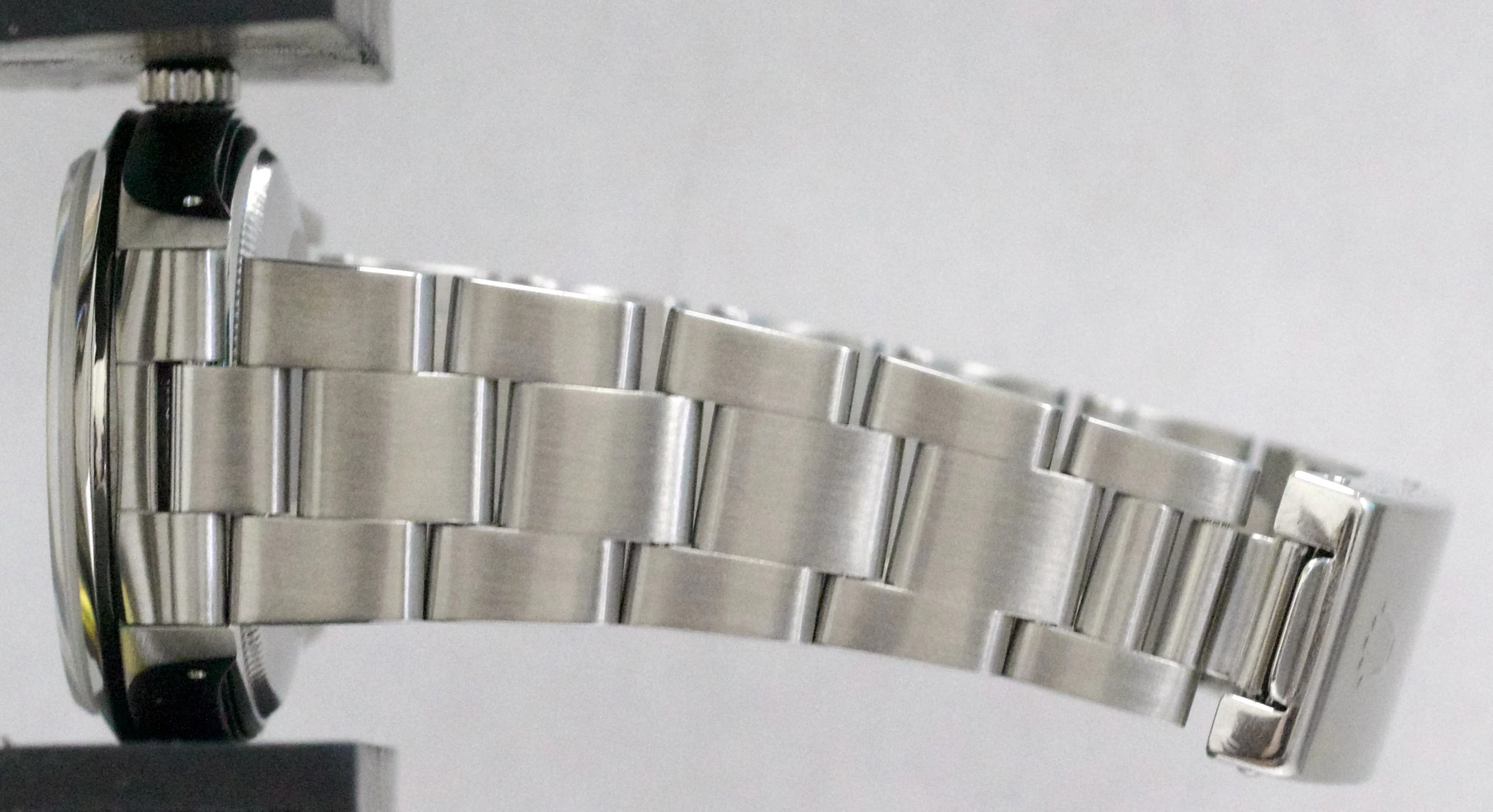 1991 Rolex Oyster Perpetual Air-King MOP DIAMOND Steel OYSTER 34mm 14000 Watch - Image 10