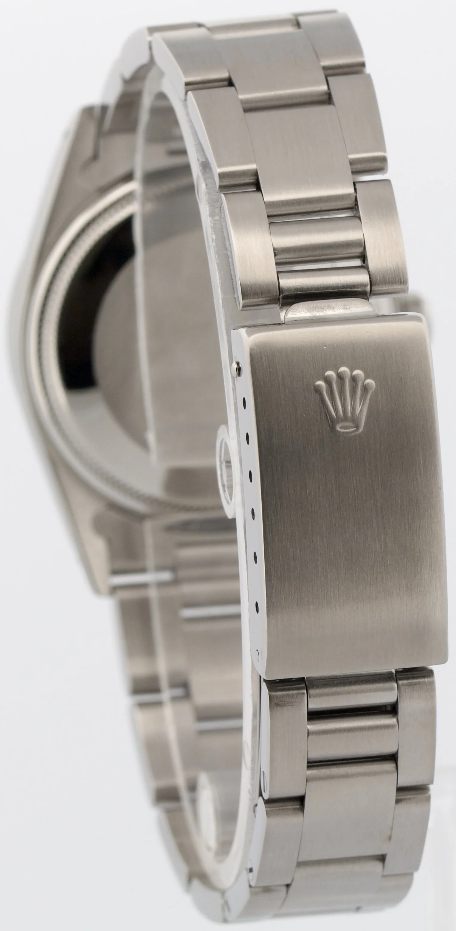 1991 Rolex Oyster Perpetual Air-King MOP DIAMOND Steel OYSTER 34mm 14000 Watch - Image 5