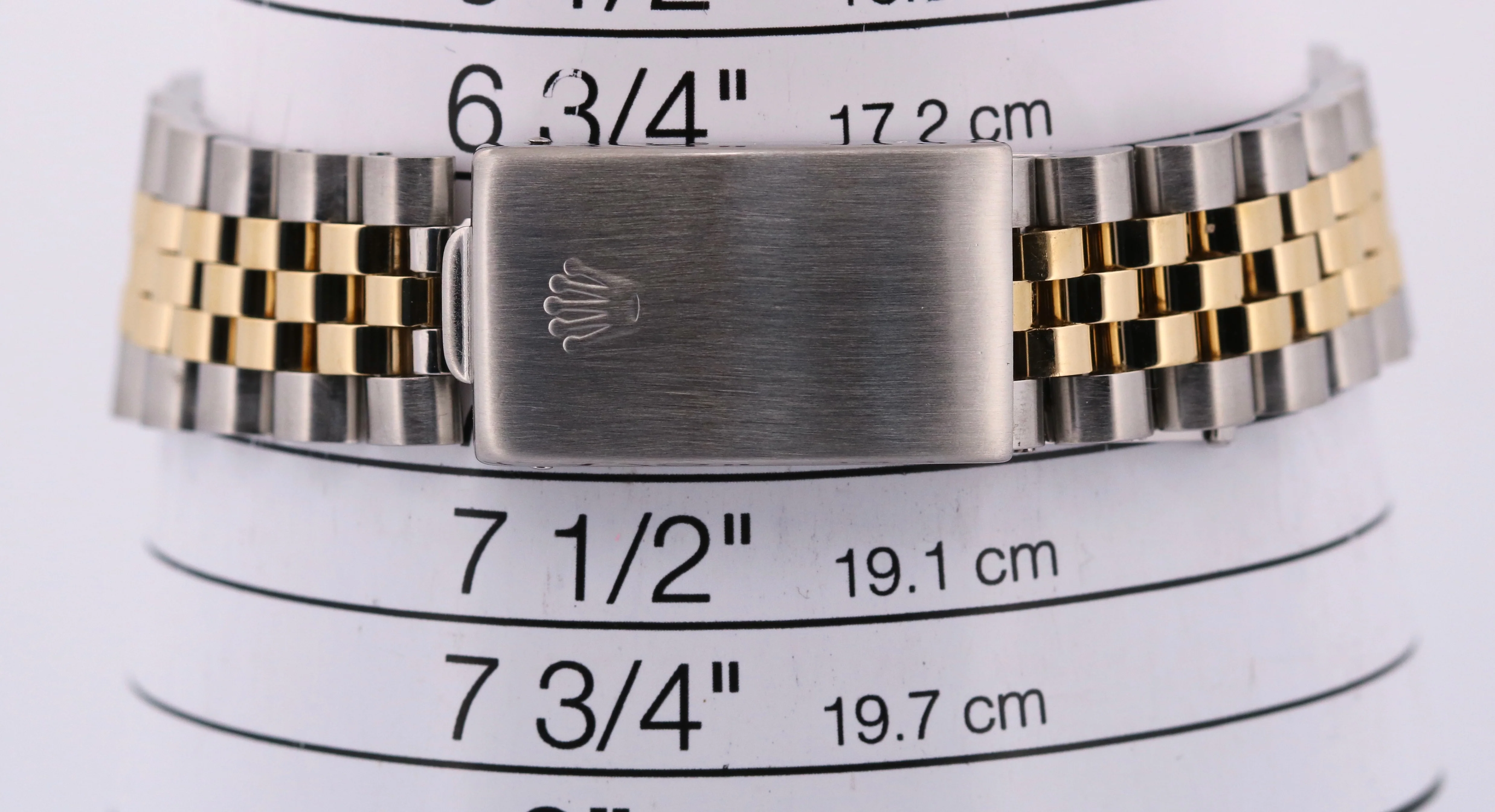 1993 Rolex DateJust 36mm CHAMPAGNE 18K Yellow Gold Stainless Steel JUBILEE 16233 - Image 9