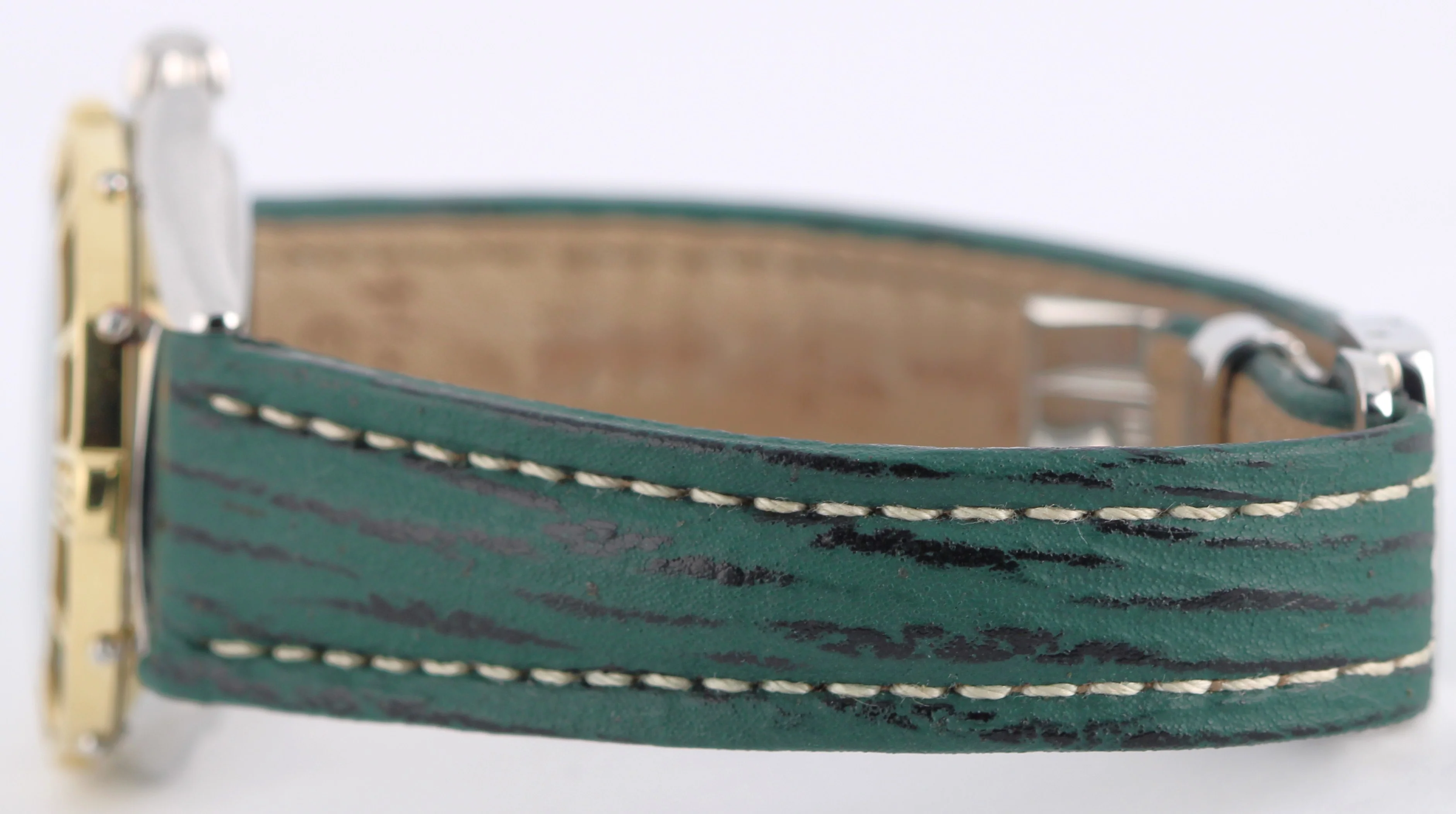 1994 PAPER Breitling J Class Two-Tone 18k Gold Steel Green 31mm D52064 Watch BOX - Image 7