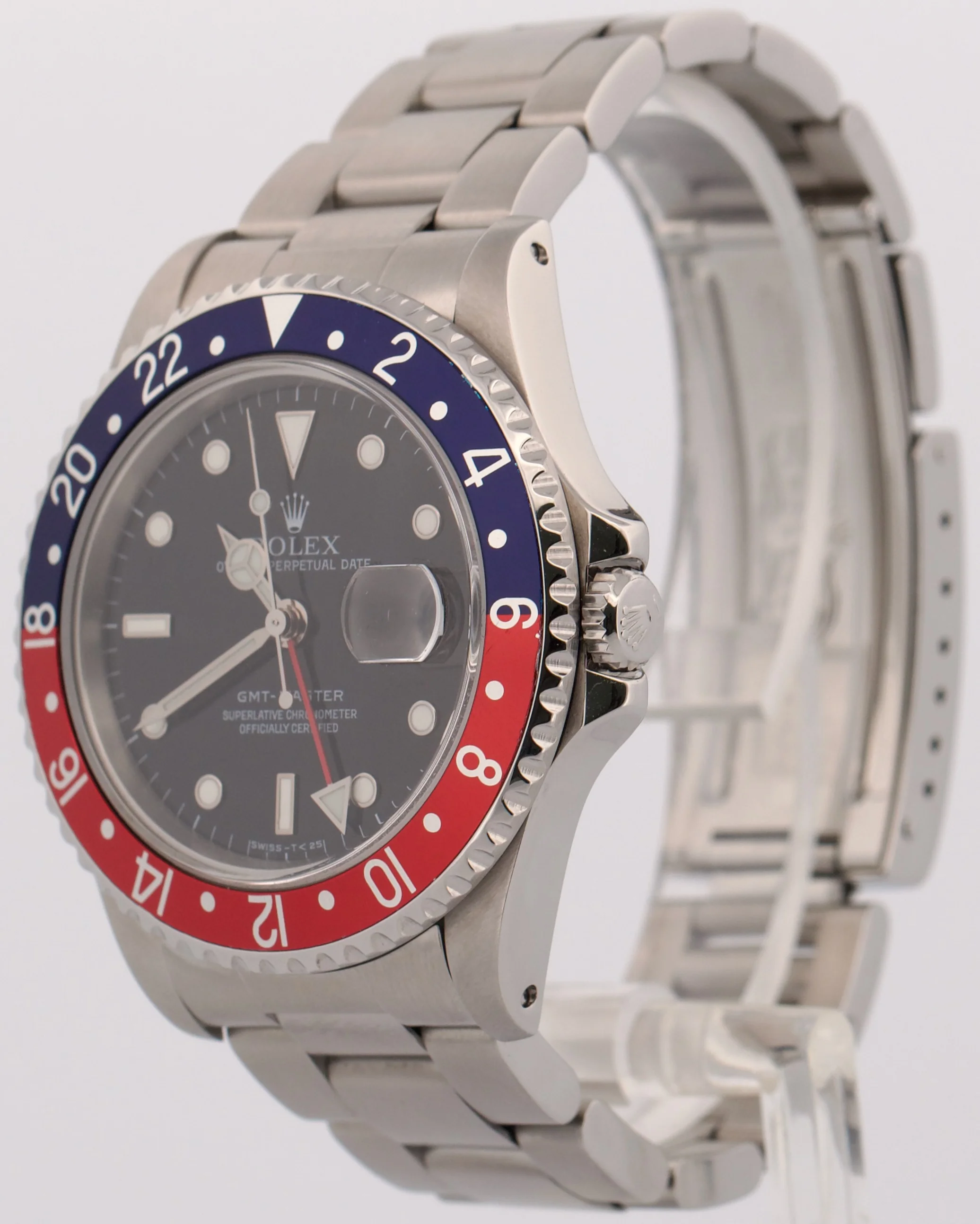 1994 PAPERS Rolex GMT-Master 40mm PEPSI Red Blue Steel 16700 OYSTER Watch BOX - Image 3