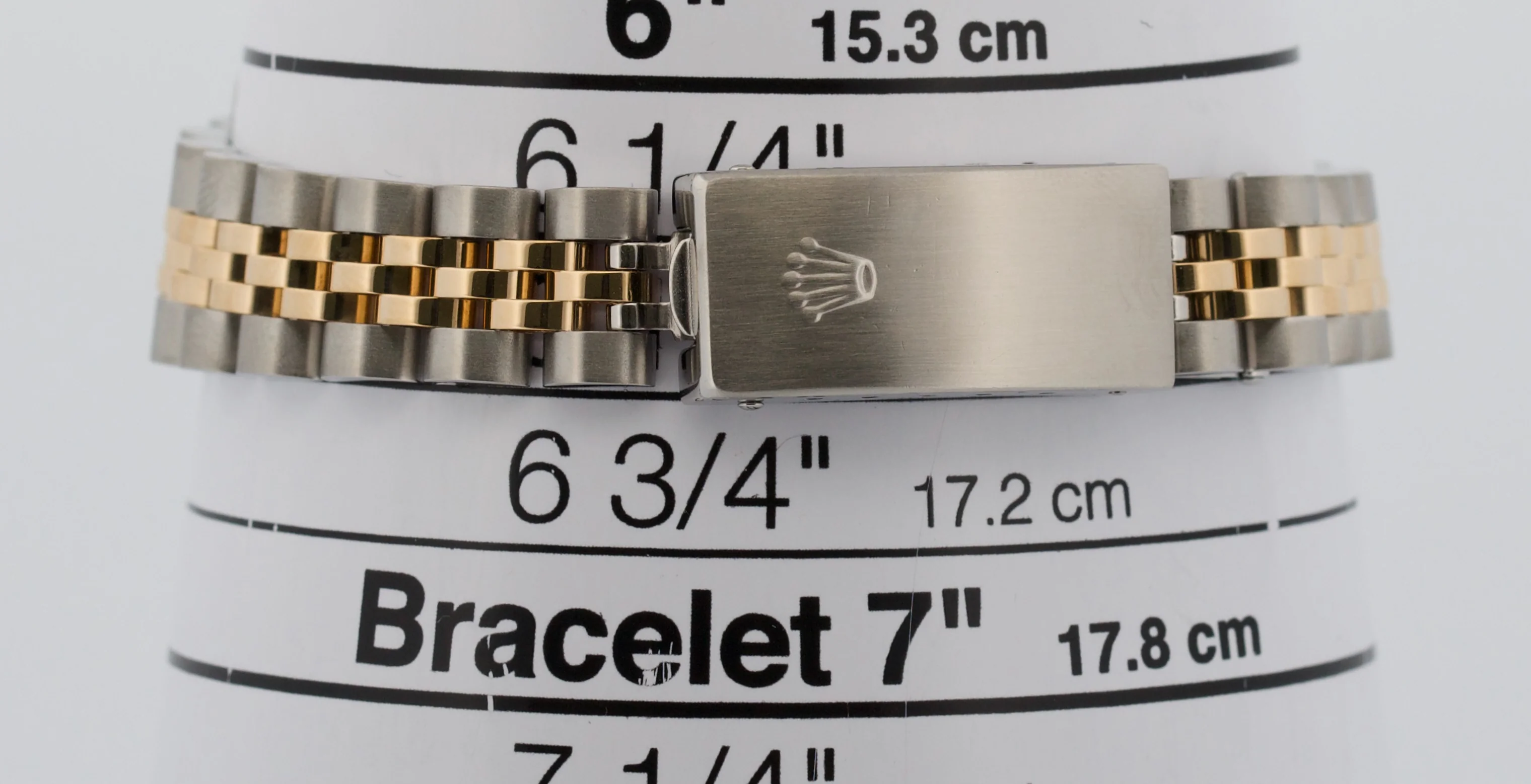 1995 PAPERS Rolex DateJust 26mm SILVER 18K Gold JUBILEE No-Holes 69173 Watch BOX - Image 9