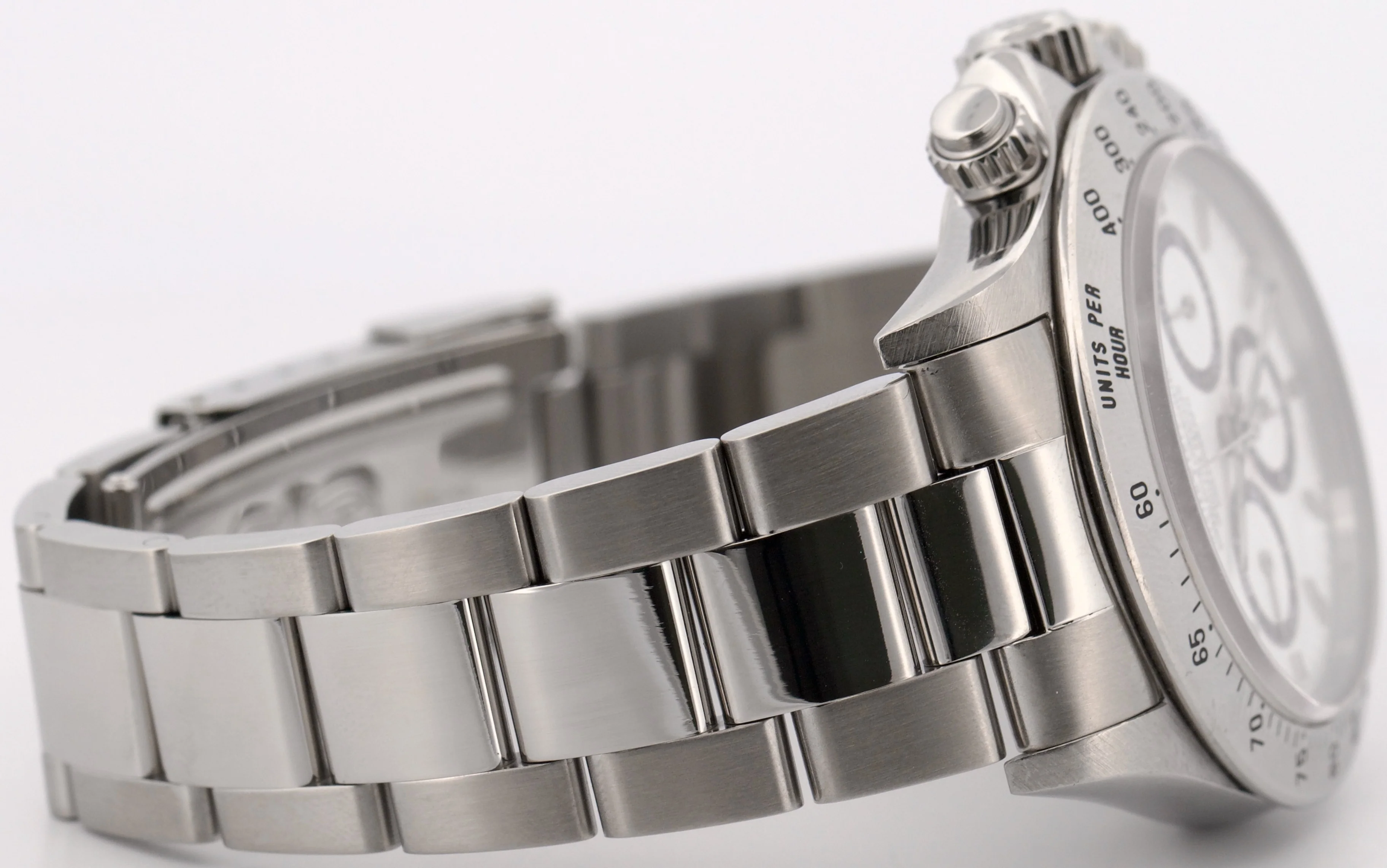 1995 PAPERS Rolex Daytona Cosmograph ZENITH White Steel 40mm 16520 Watch BOX - Image 8