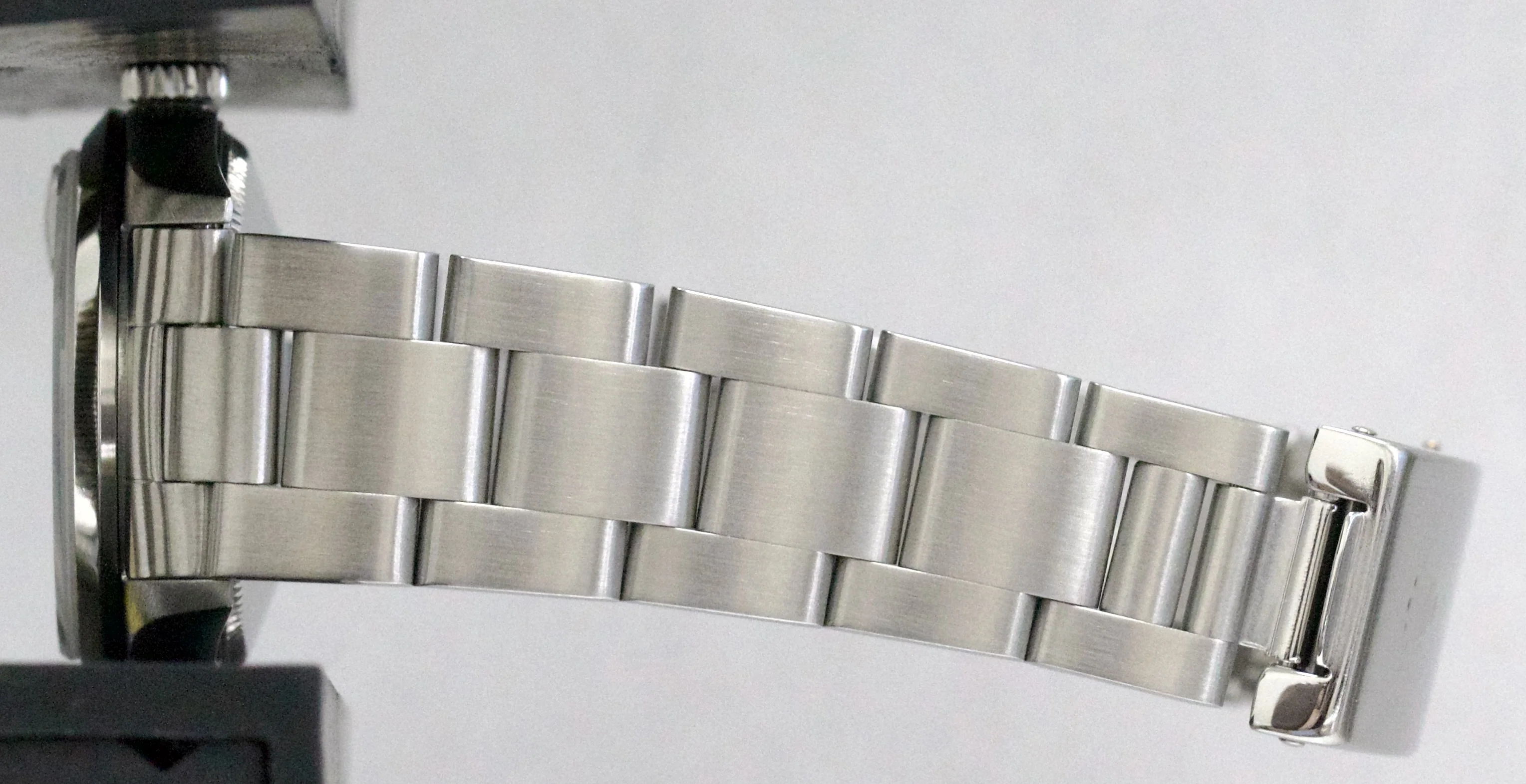 1996 Ladies Rolex DateJust BLACK ARABIC JUBILEE 31mm No-Holes Steel Watch 68240 - Image 10