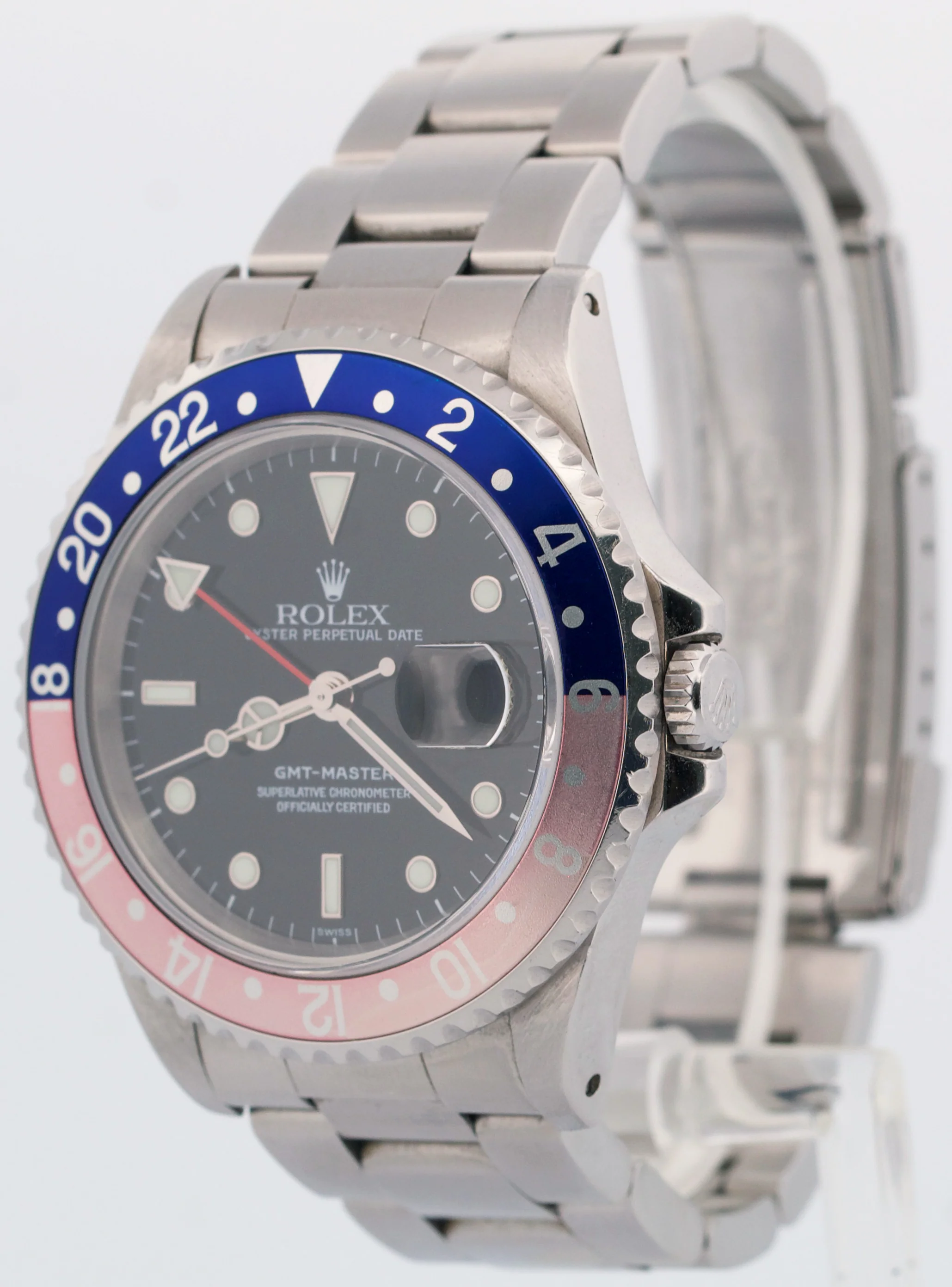 1997 Rolex GMT-Master Pepsi Blue Red RSC Steel SWISS ONLY 40mm 16700 BOX - Image 3