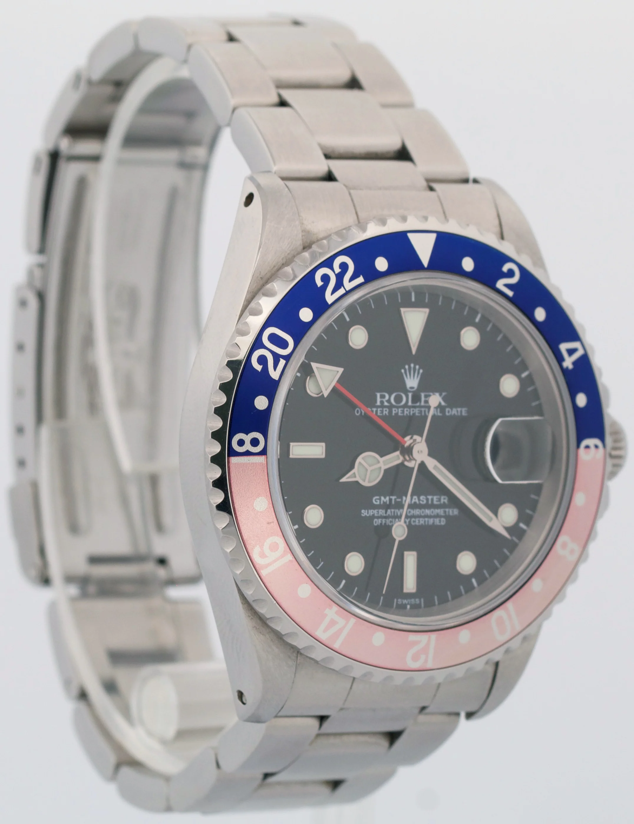 1997 Rolex GMT-Master Pepsi Blue Red RSC Steel SWISS ONLY 40mm 16700 BOX - Image 4