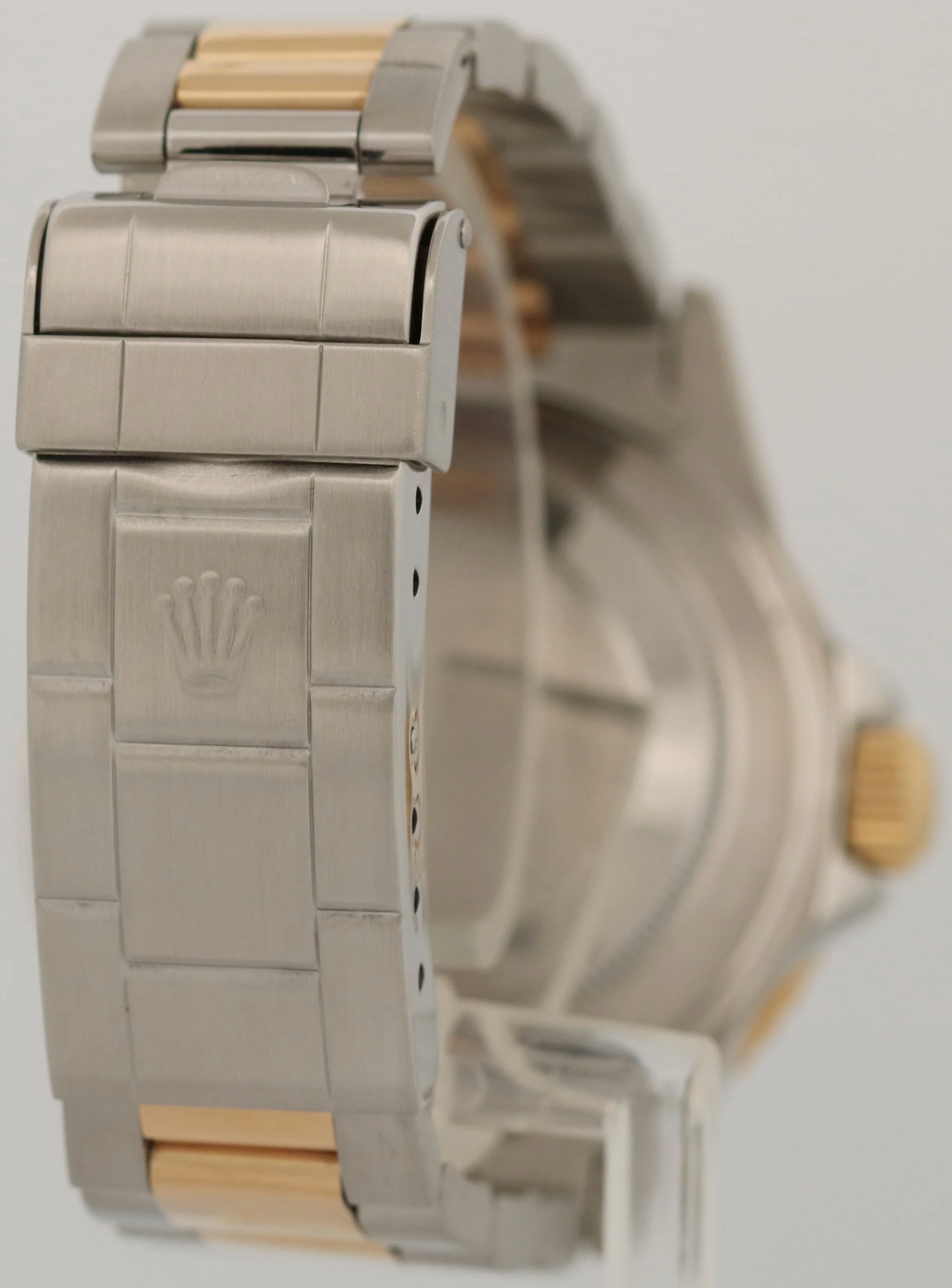 1997 Rolex Submariner Date 40mm BLUE 18K Yellow Gold Stainless Steel 16613 Watch - Image 6
