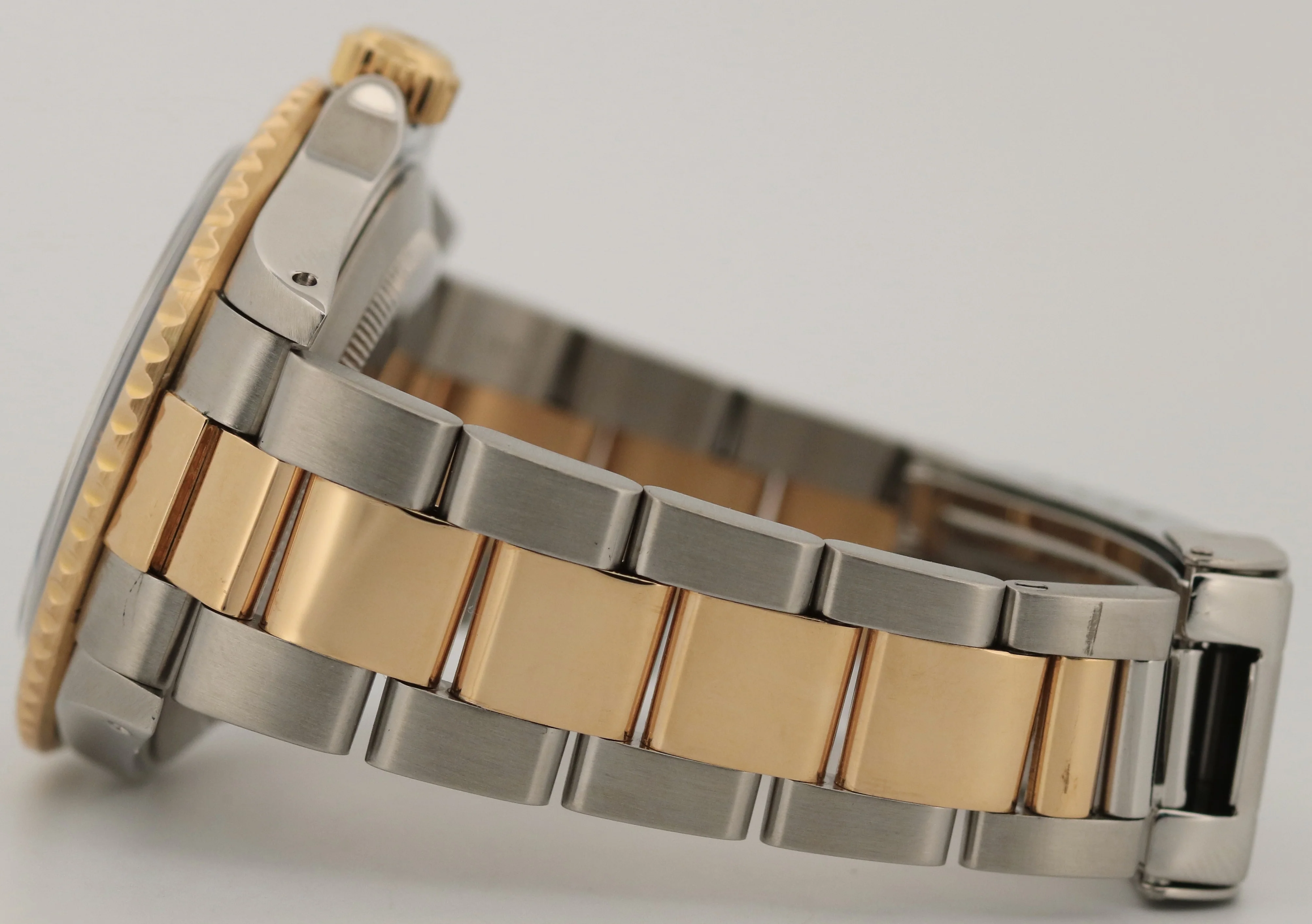 1997 Rolex Submariner Date 40mm BLUE 18K Yellow Gold Stainless Steel 16613 Watch - Image 7