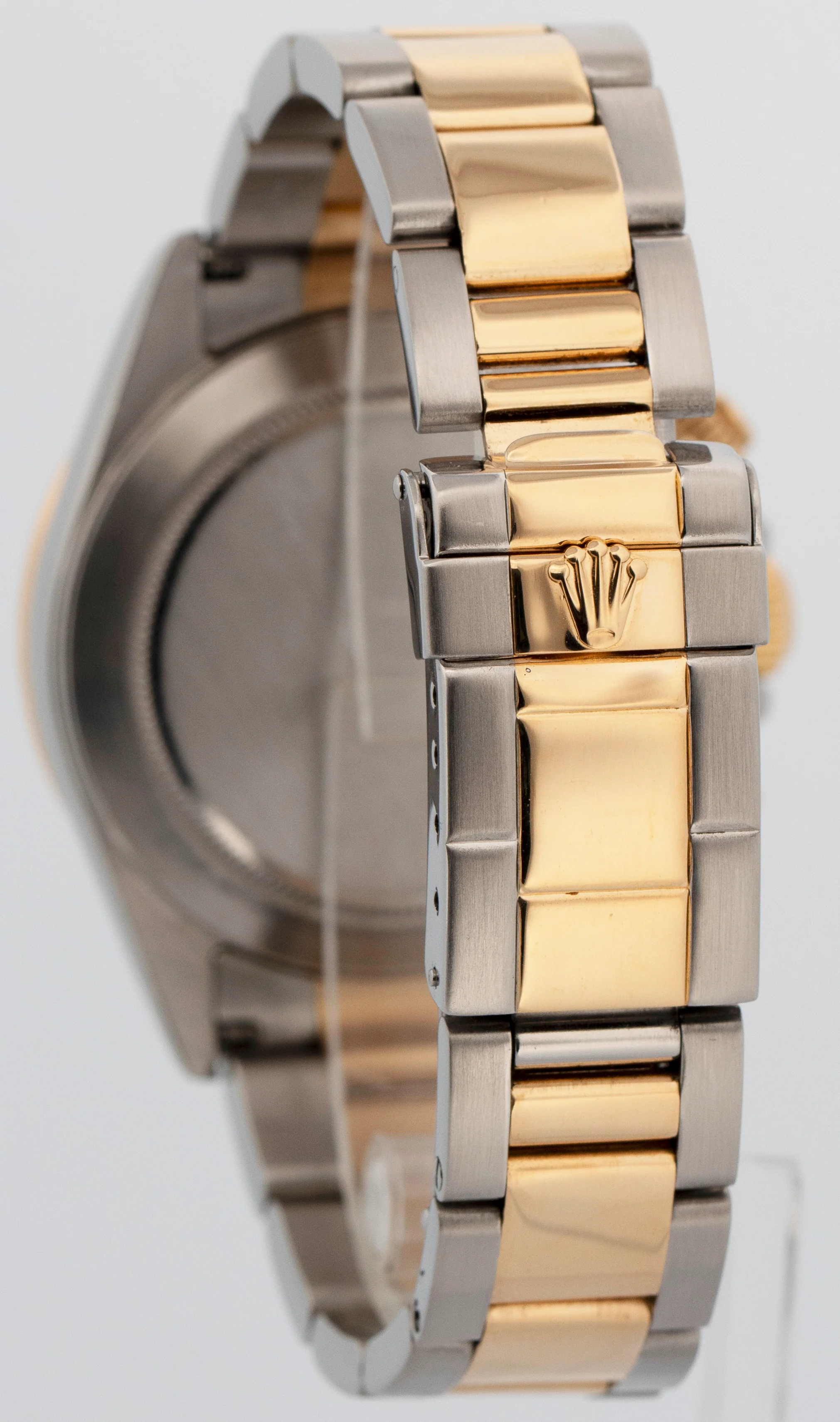 1999 Rolex Daytona Cosmograph BLACK DIAMOND 18K Gold Stainless Steel Watch 16523 - Image 7