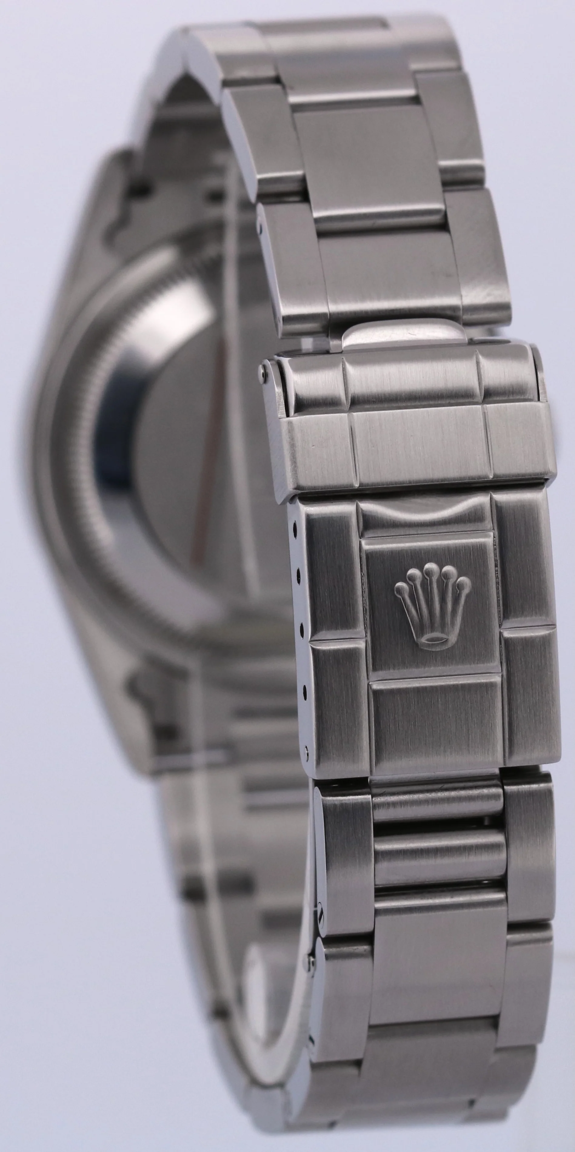 1999 Rolex Explorer I 36mm Black SWISS ONLY Steel NO-HOLES 3-6-9 Watch 14270 - Image 5