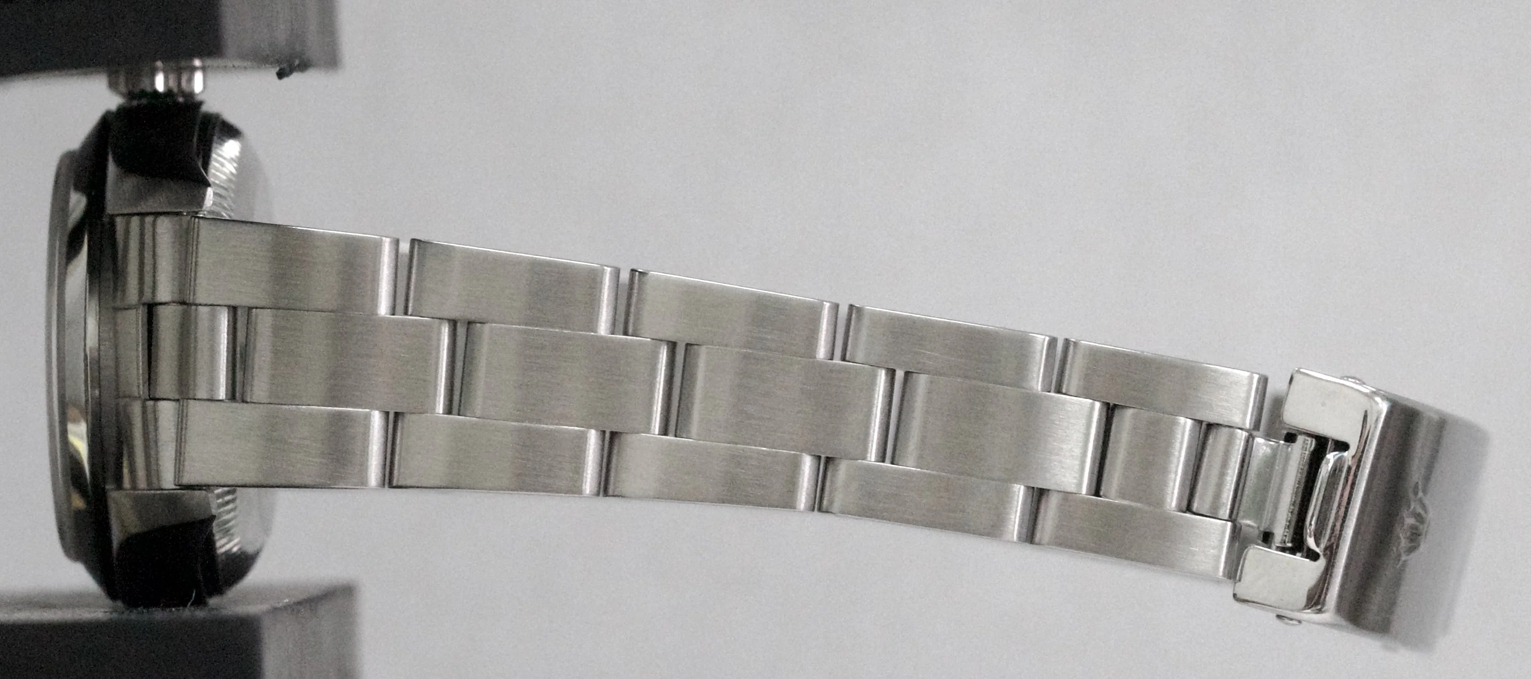 1999 Rolex Oyster Perpetual 24mm BLUE 3-6-9 Steel NO-HOLES Oyster Smooth 76080 - Image 10