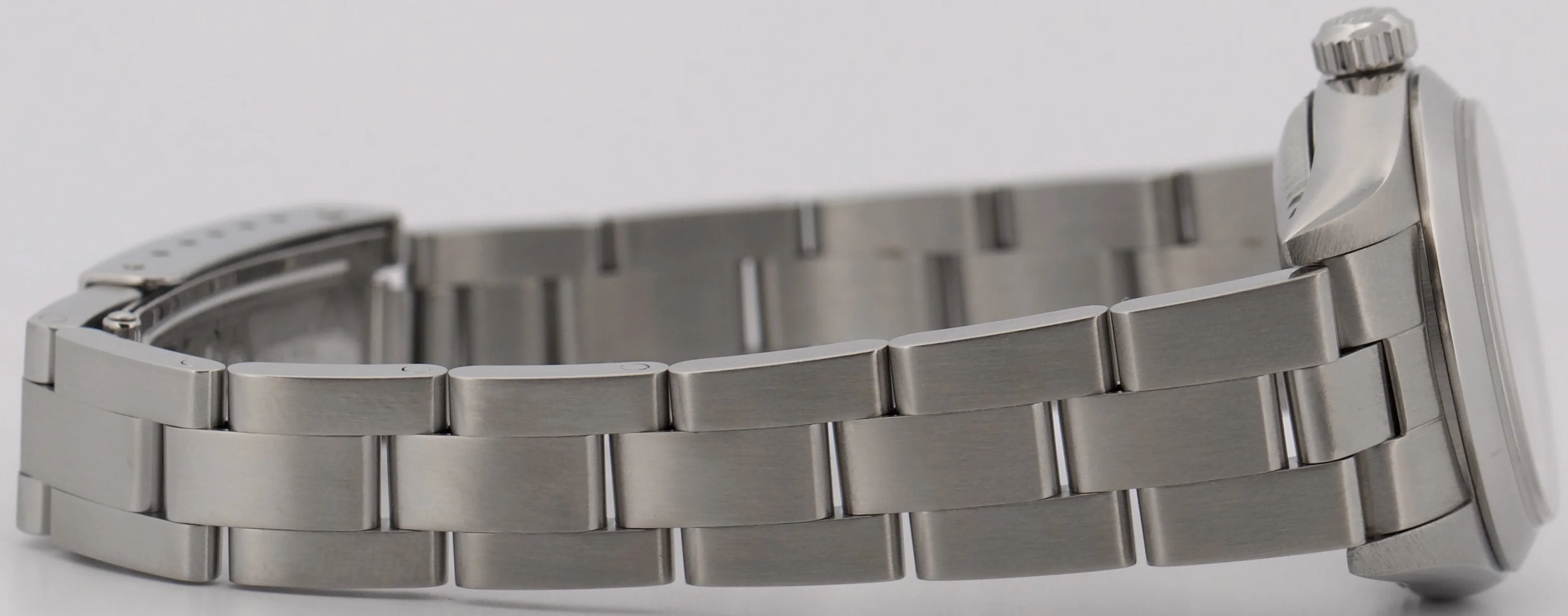 1999 Rolex Oyster Perpetual 24mm BLUE 3-6-9 Steel NO-HOLES Oyster Smooth 76080 - Image 8