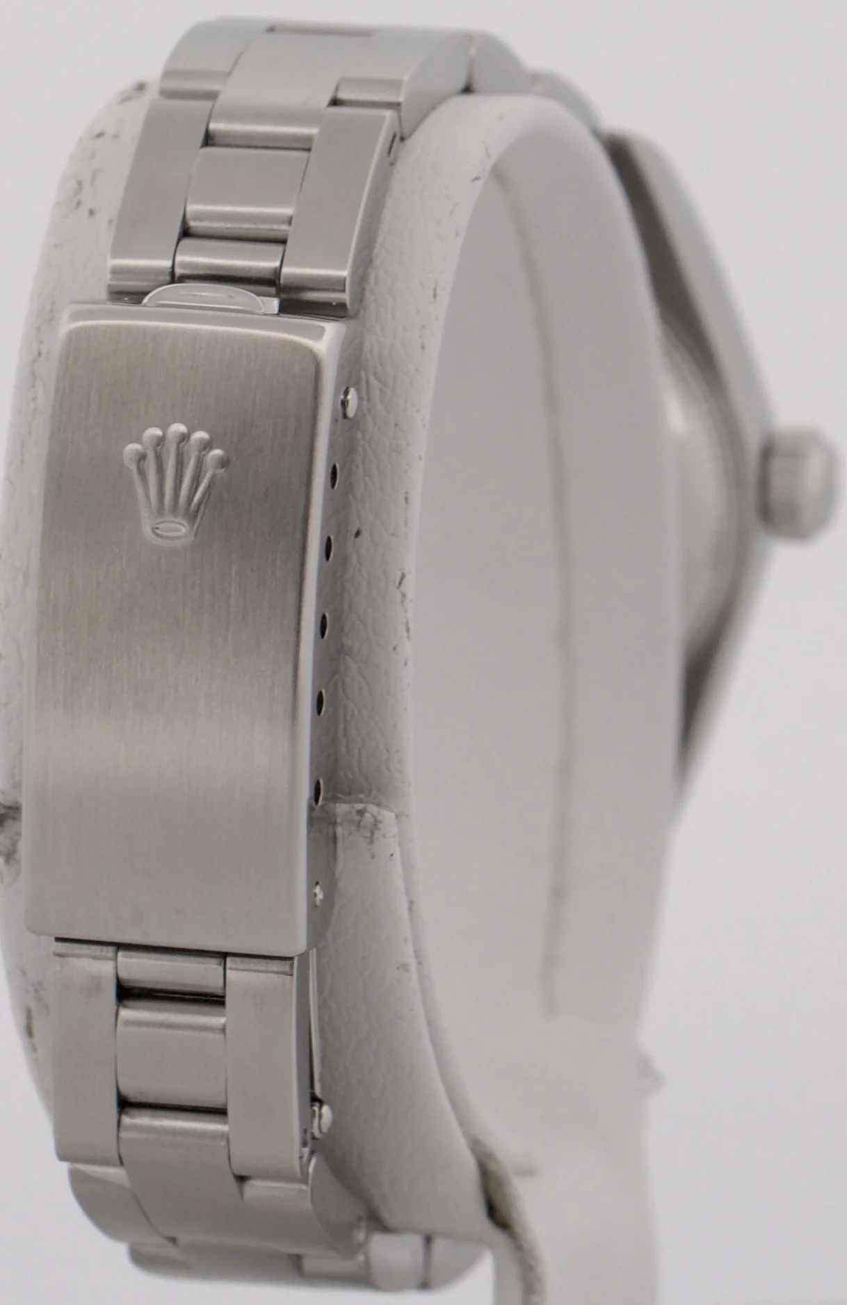 1999 Rolex Oyster Perpetual 24mm PINK 3-6-9 Steel NO-HOLES Oyster Smooth 76080 - Image 6