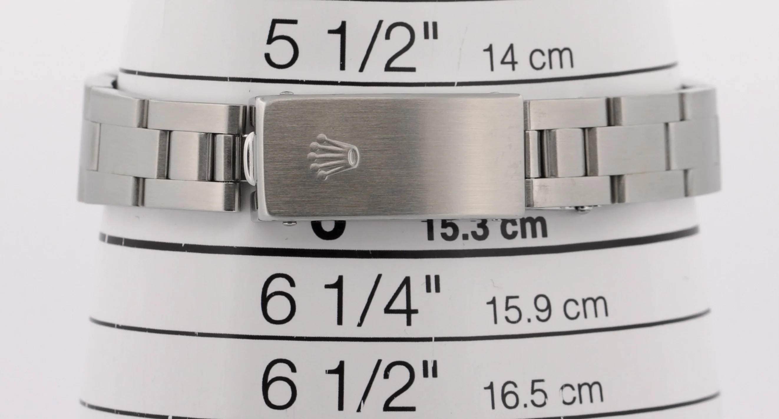 1999 Rolex Oyster Perpetual 24mm PINK 3-6-9 Steel NO-HOLES Oyster Smooth 76080 - Image 9