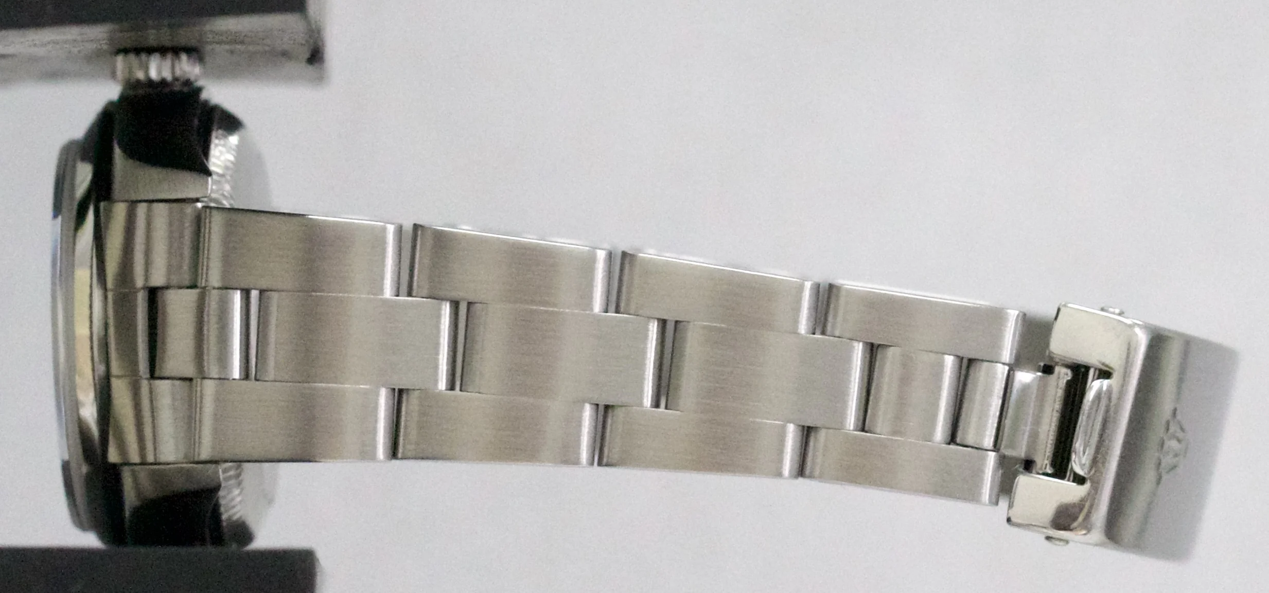1999 Rolex Oyster Perpetual 24mm Pink SALMON Arabic Stainless Steel Oyster 76080 - Image 10