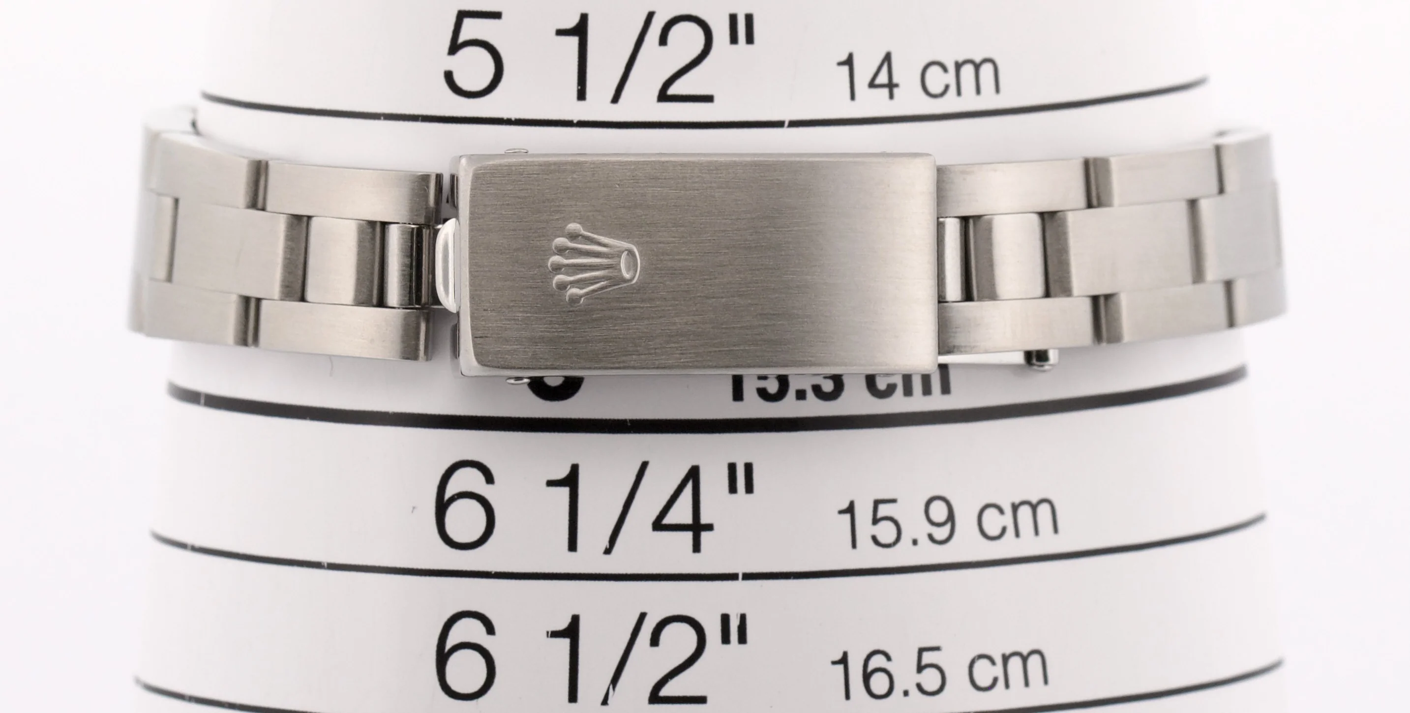1999 Rolex Oyster Perpetual 24mm Pink SALMON Arabic Stainless Steel Oyster 76080 - Image 9