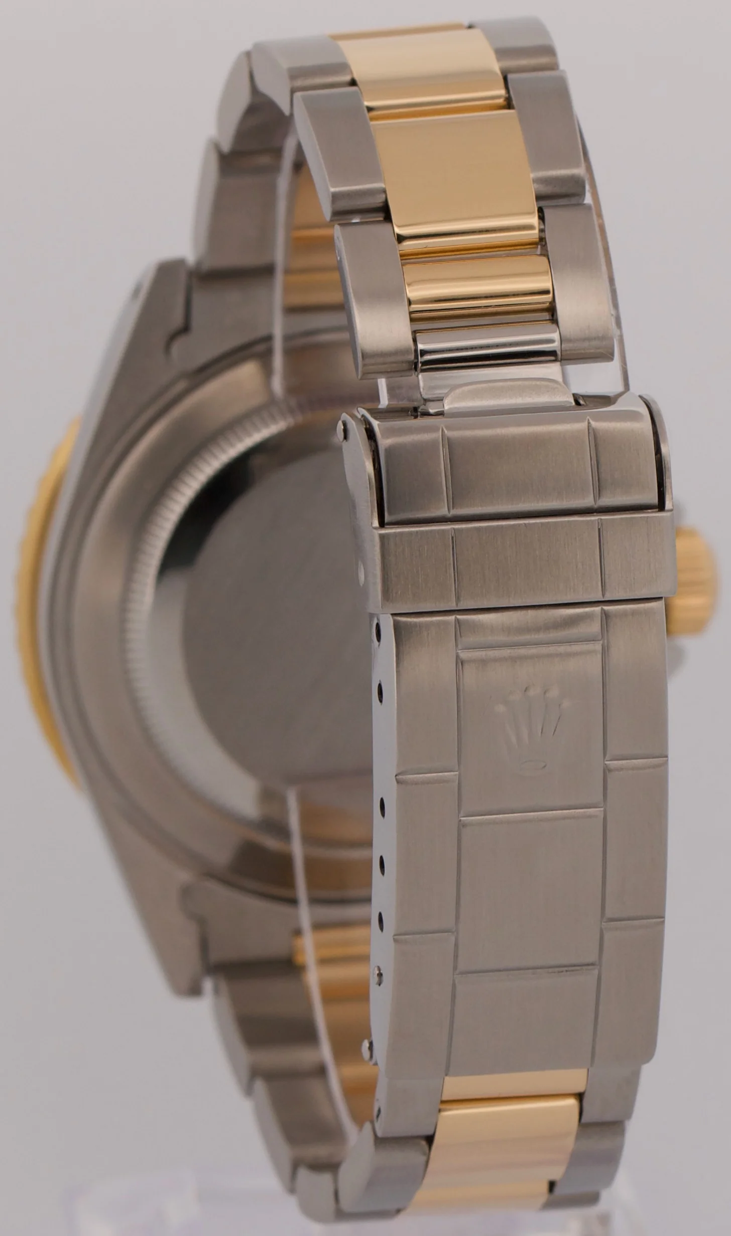 1999 Rolex Submariner Date 40mm BLACK 18K Yellow Gold SWISS ONLY Steel 16613 - Image 5
