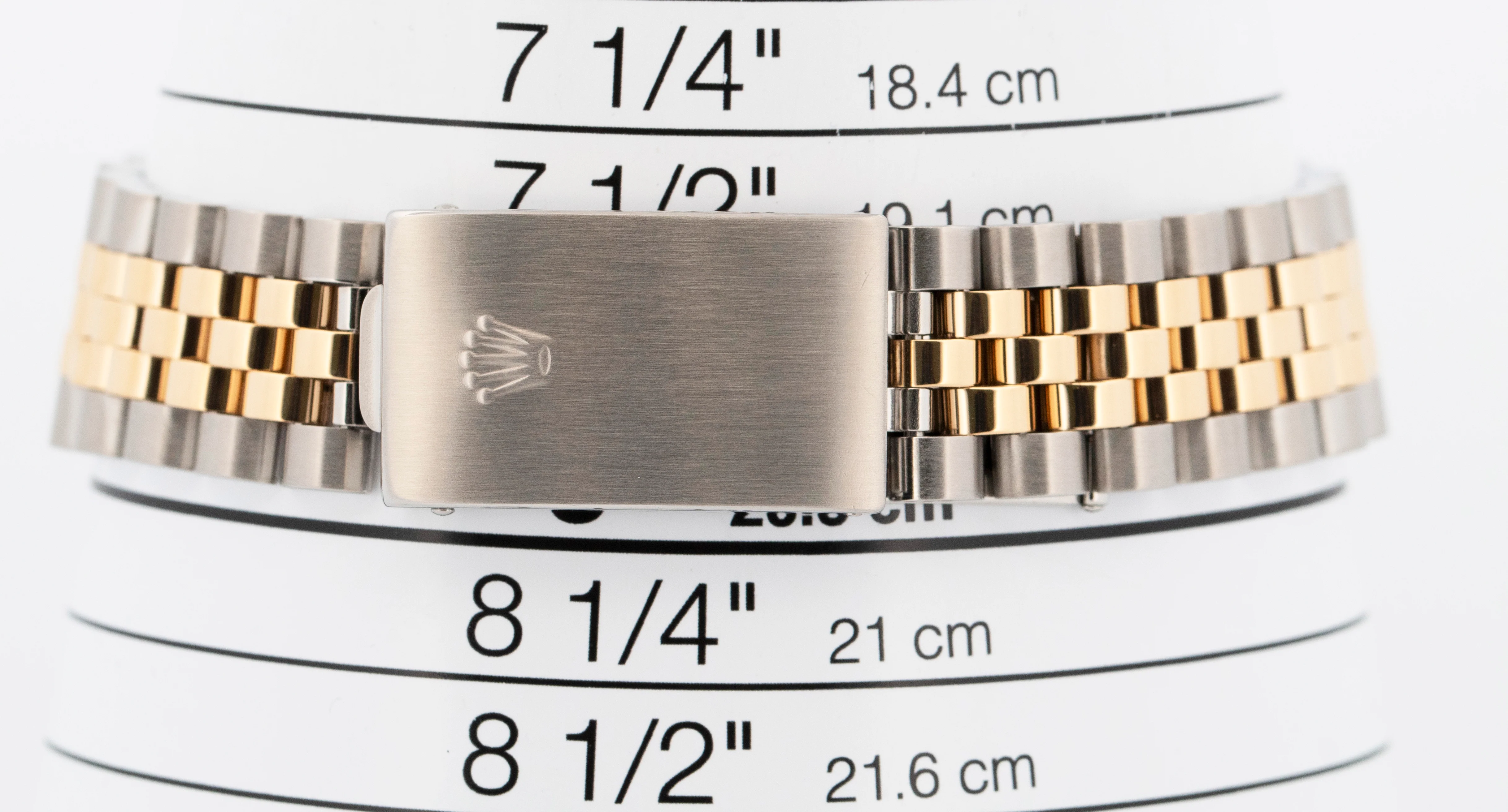 2002 Rolex DateJust 36mm White 18K Yellow Gold Stainless Steel JUBILEE 16233 - Image 11