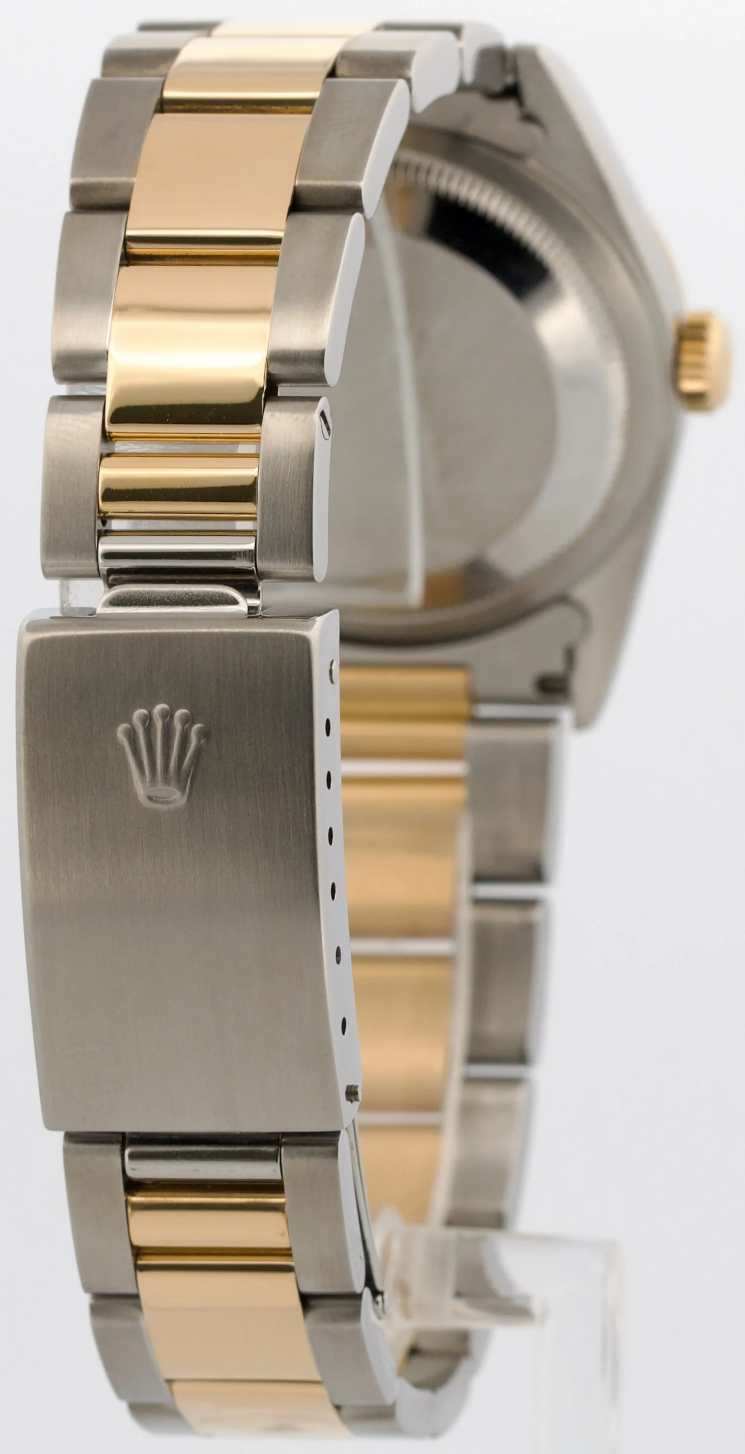 2003 PAPERS Rolex DateJust 36mm WHITE ROMAN 18K Gold Steel OYSTER 16233 BOX - Image 6
