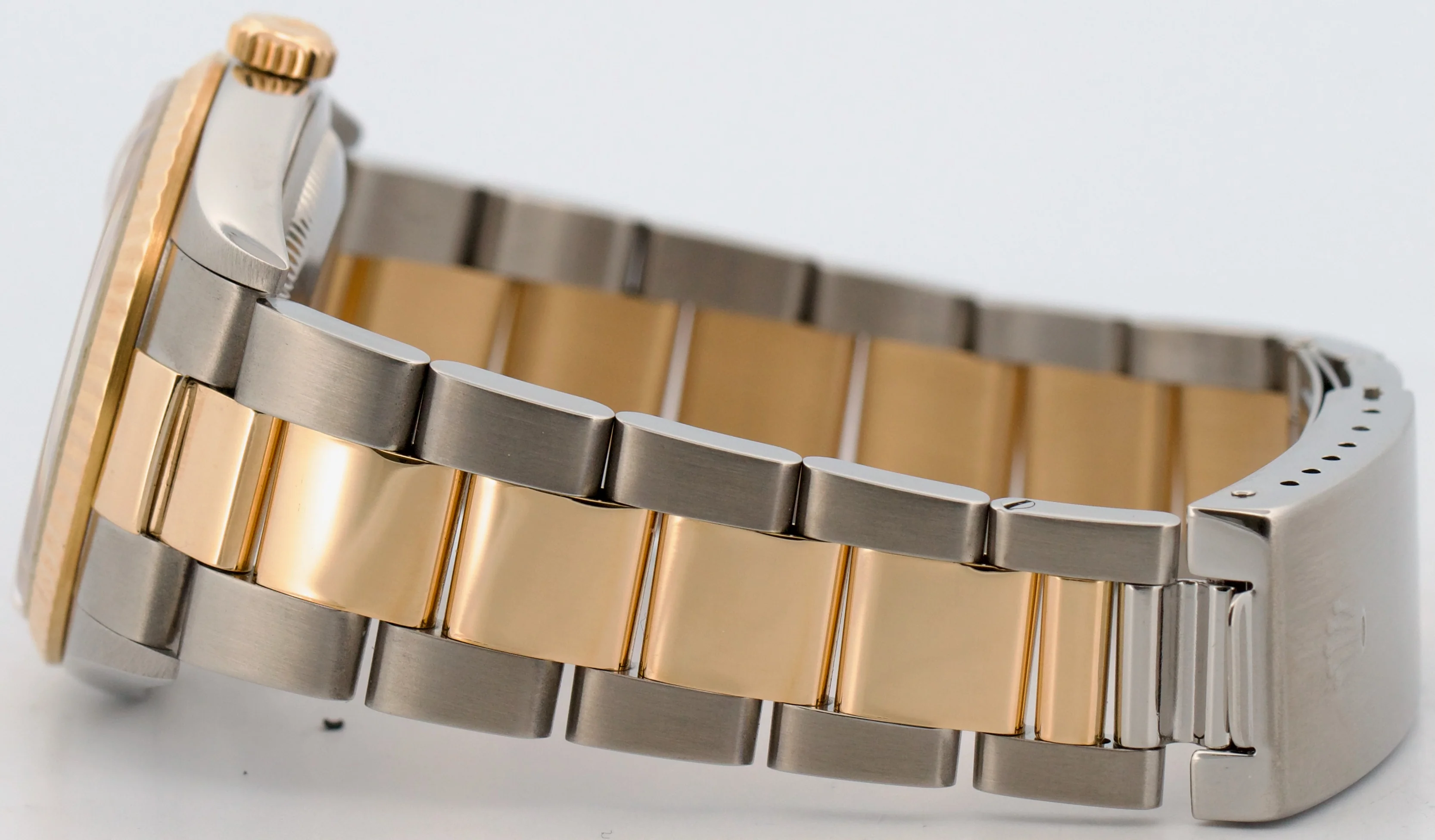 2003 PAPERS Rolex DateJust 36mm WHITE ROMAN 18K Gold Steel OYSTER 16233 BOX - Image 7