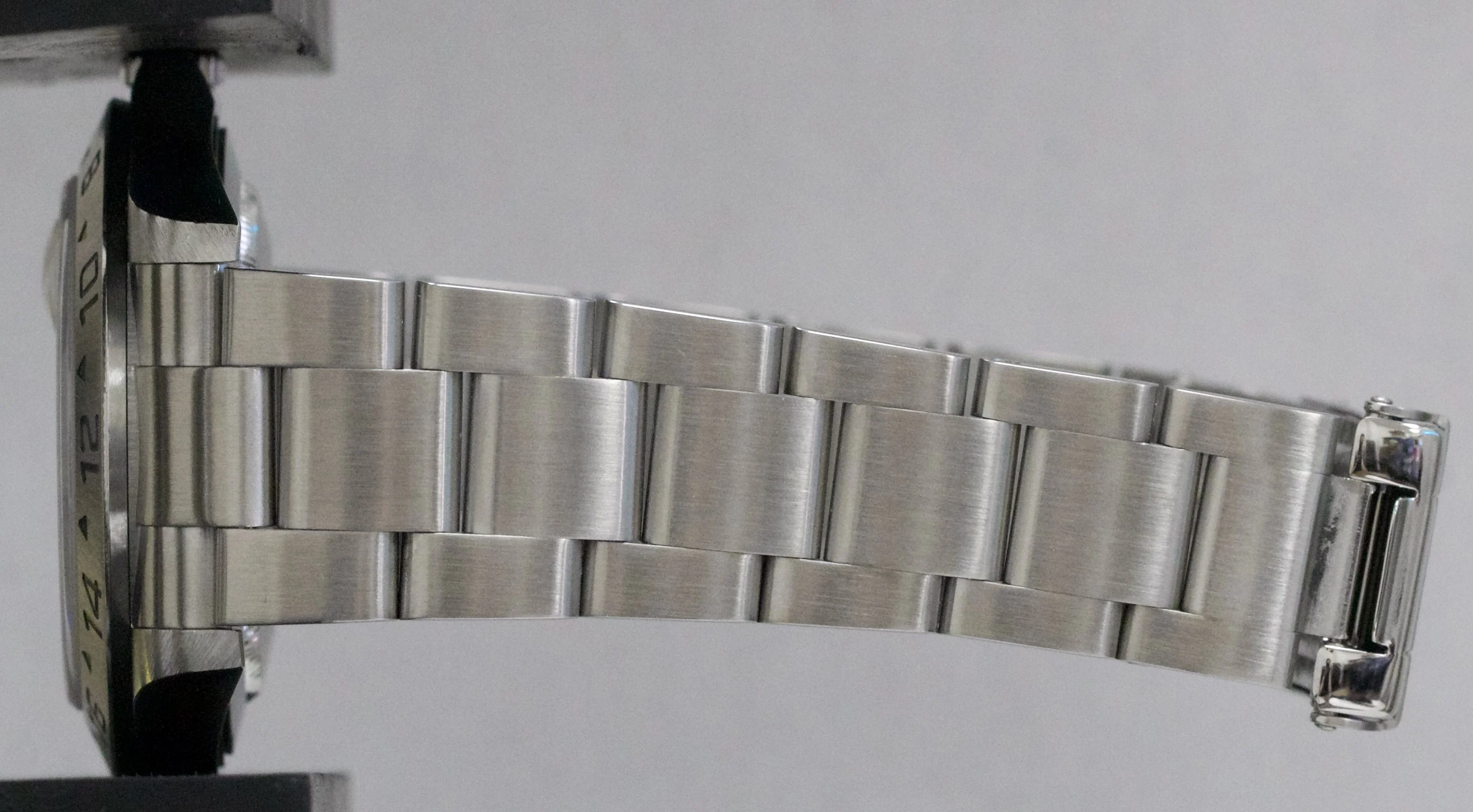 2003 PAPERS Rolex Explorer II 40mm BLACK Red Stainless Steel NO-HOLES 16570 BOX - Image 10
