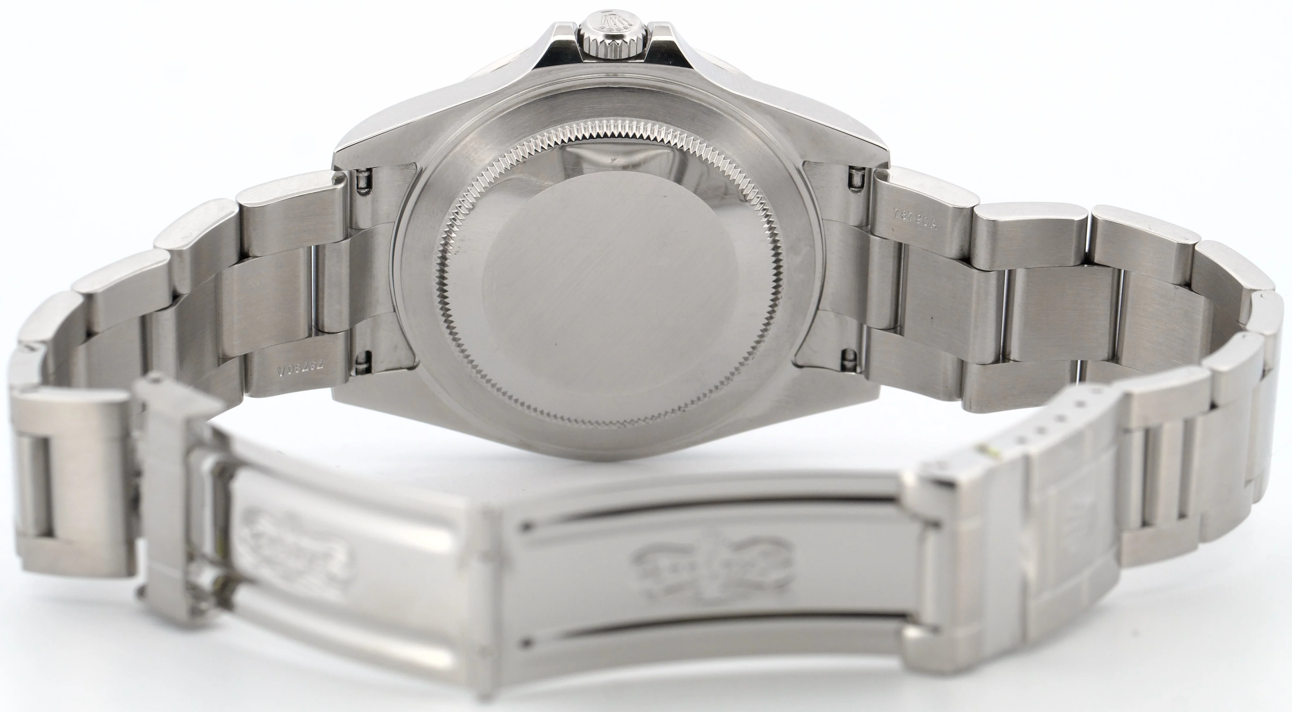 2003 PAPERS Rolex Explorer II 40mm BLACK Red Stainless Steel NO-HOLES 16570 BOX - Image 11