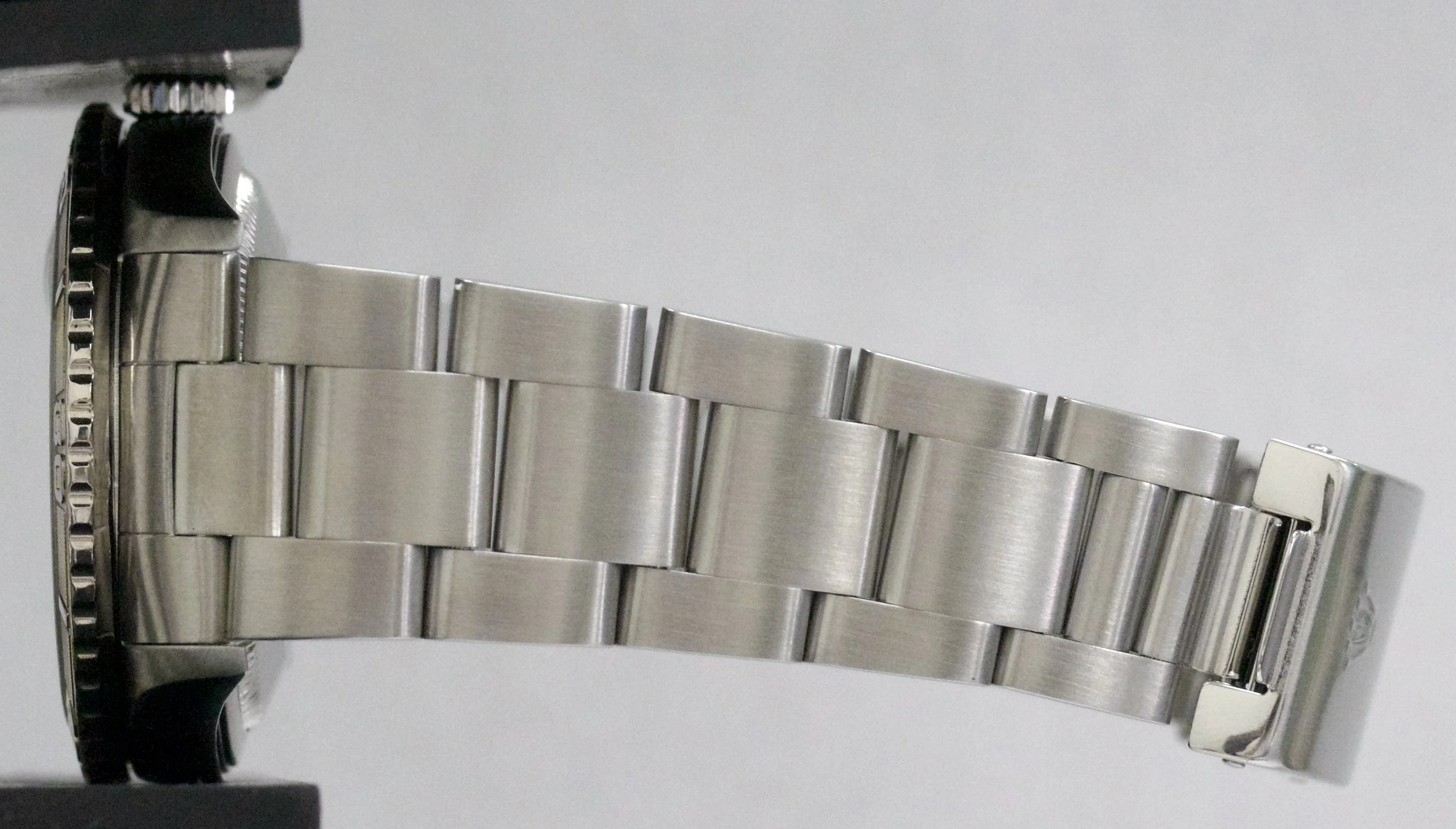 2004 PAPERS Rolex DateJust 36mm BLACK Steel OYSTER Engine-Turned 16264 Watch BOX - Image 10