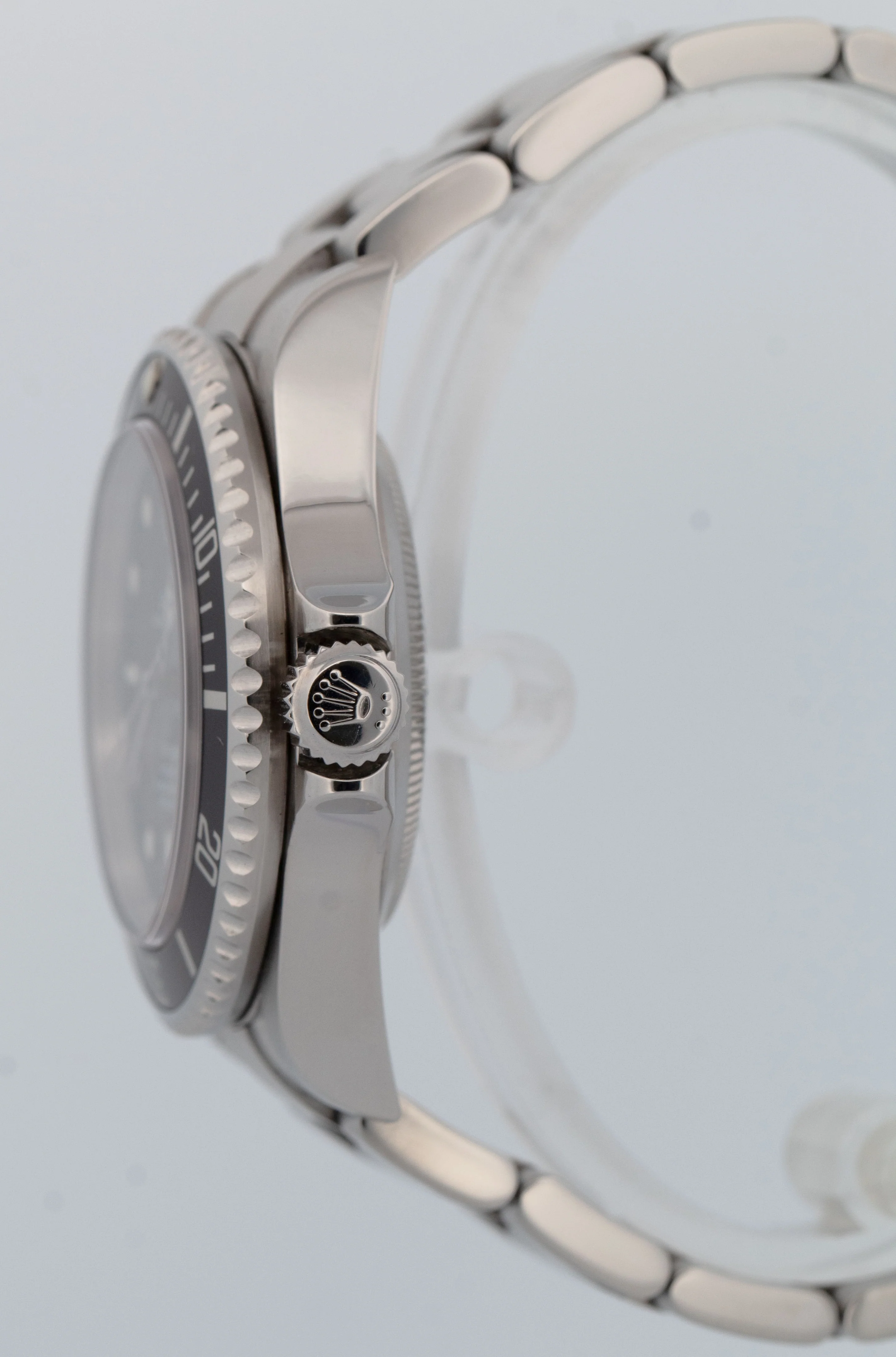 2004 Rolex Sea-Dweller 16600 40mm Black NO-HOLES Stainless Steel Date Dive Watch - Image 3