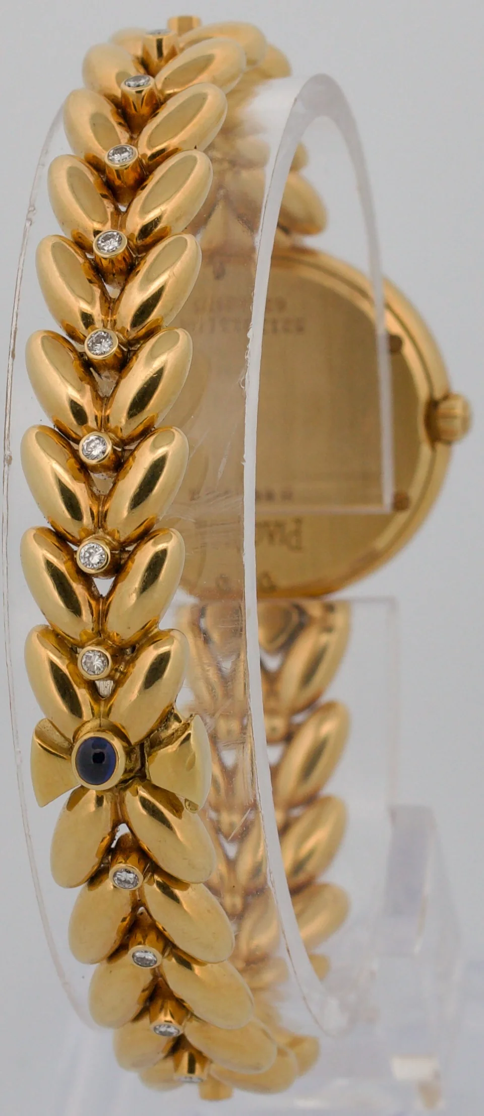 2009 PAPERS Ladies Piaget 18K Gold BLUE LAPIS DIAMOND Quartz 23mm 5213 E 114 BOX - Image 6
