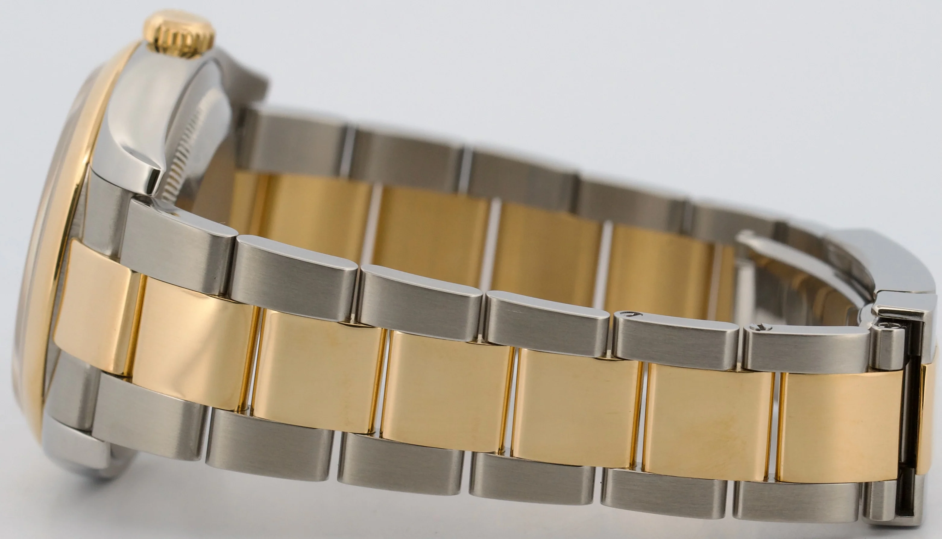 2005 PAPERS Rolex DateJust 36mm CHAMPAGNE 18K Gold Steel OYSTER 116203 BOX - Image 6