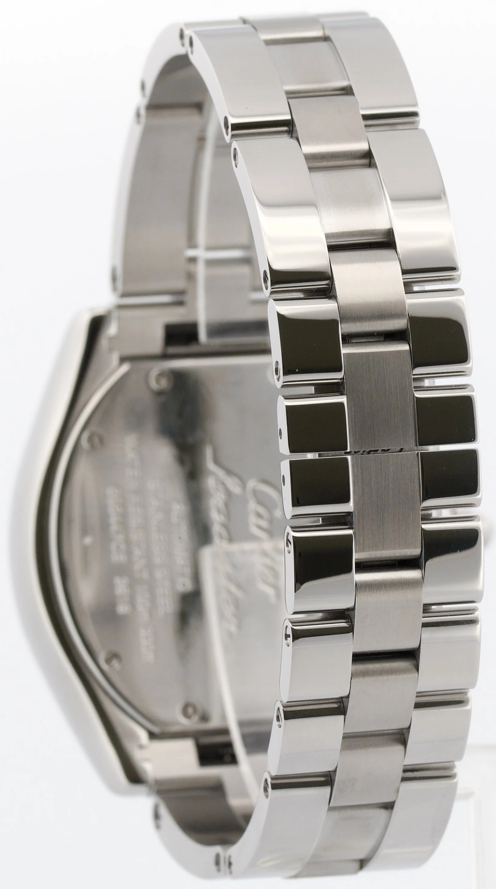 2007 PAPERS Cartier Roadster XL Chronograph BLACK Steel 2618 W62020X6 43mm BOX - Image 5