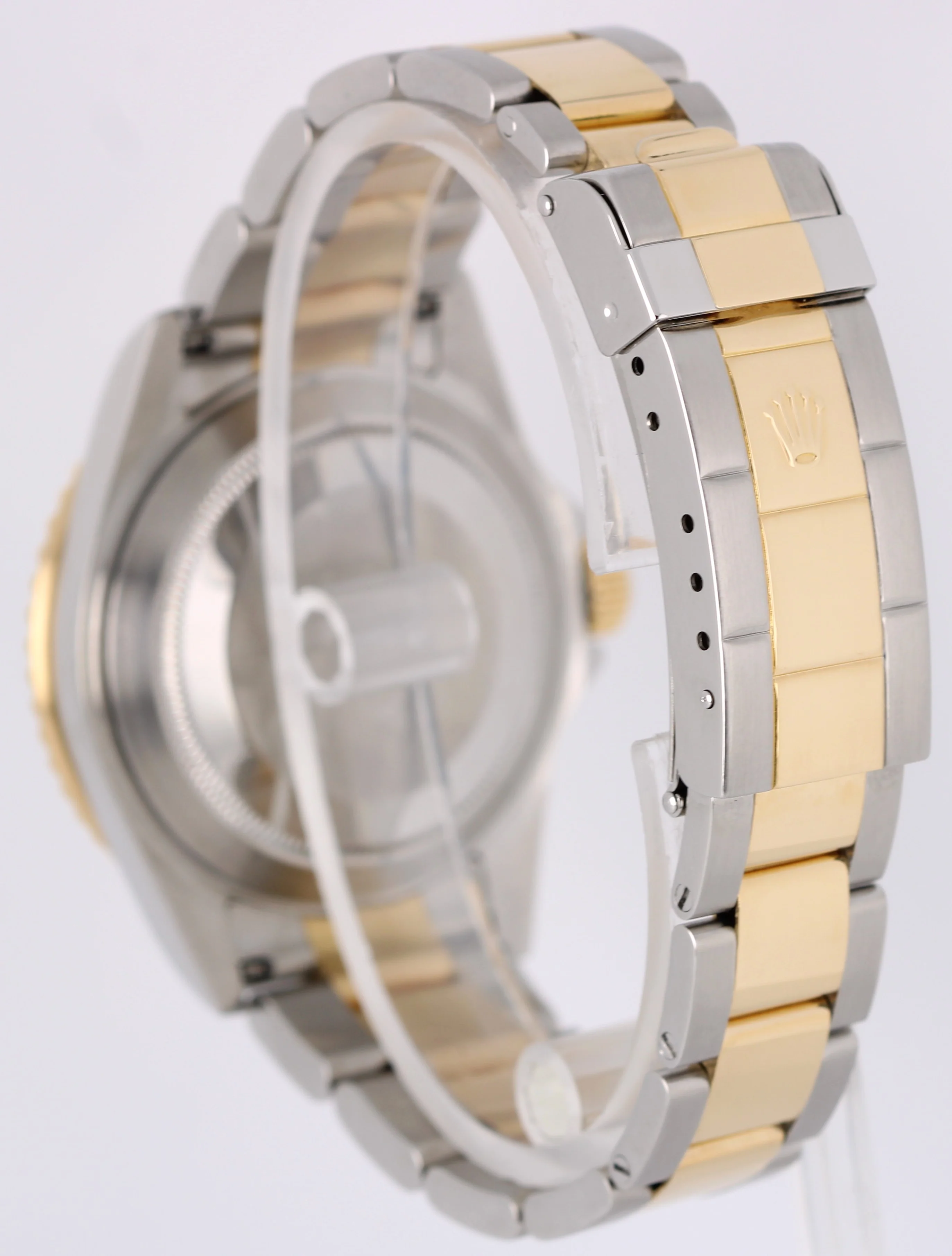 2007 PAPERS Rolex Submariner Date Two-Tone 18k Gold Black 40mm 16613 Watch BOX - Image 6