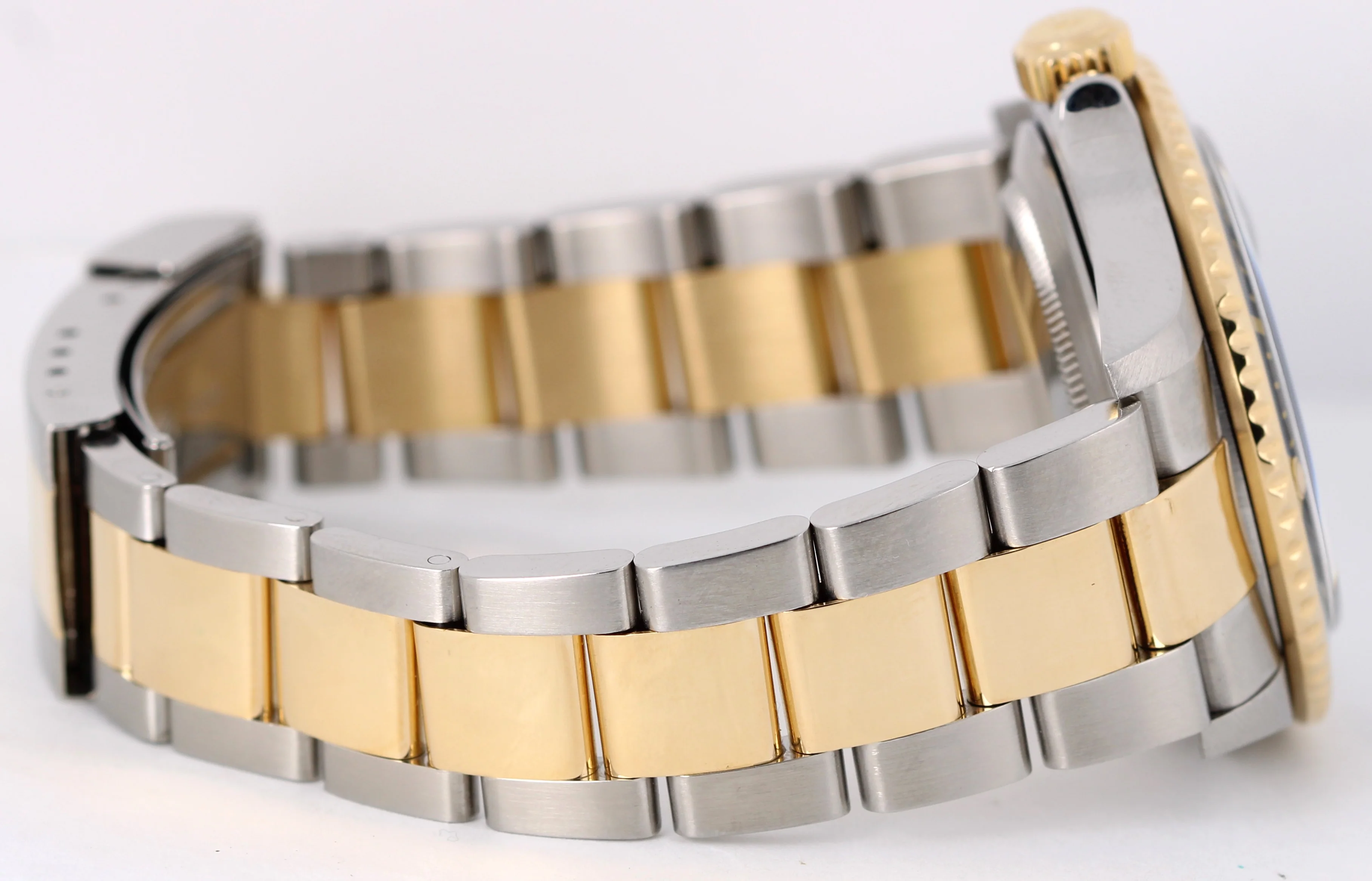2007 PAPERS Rolex Submariner Date Two-Tone 18k Gold Black 40mm 16613 Watch BOX - Image 8