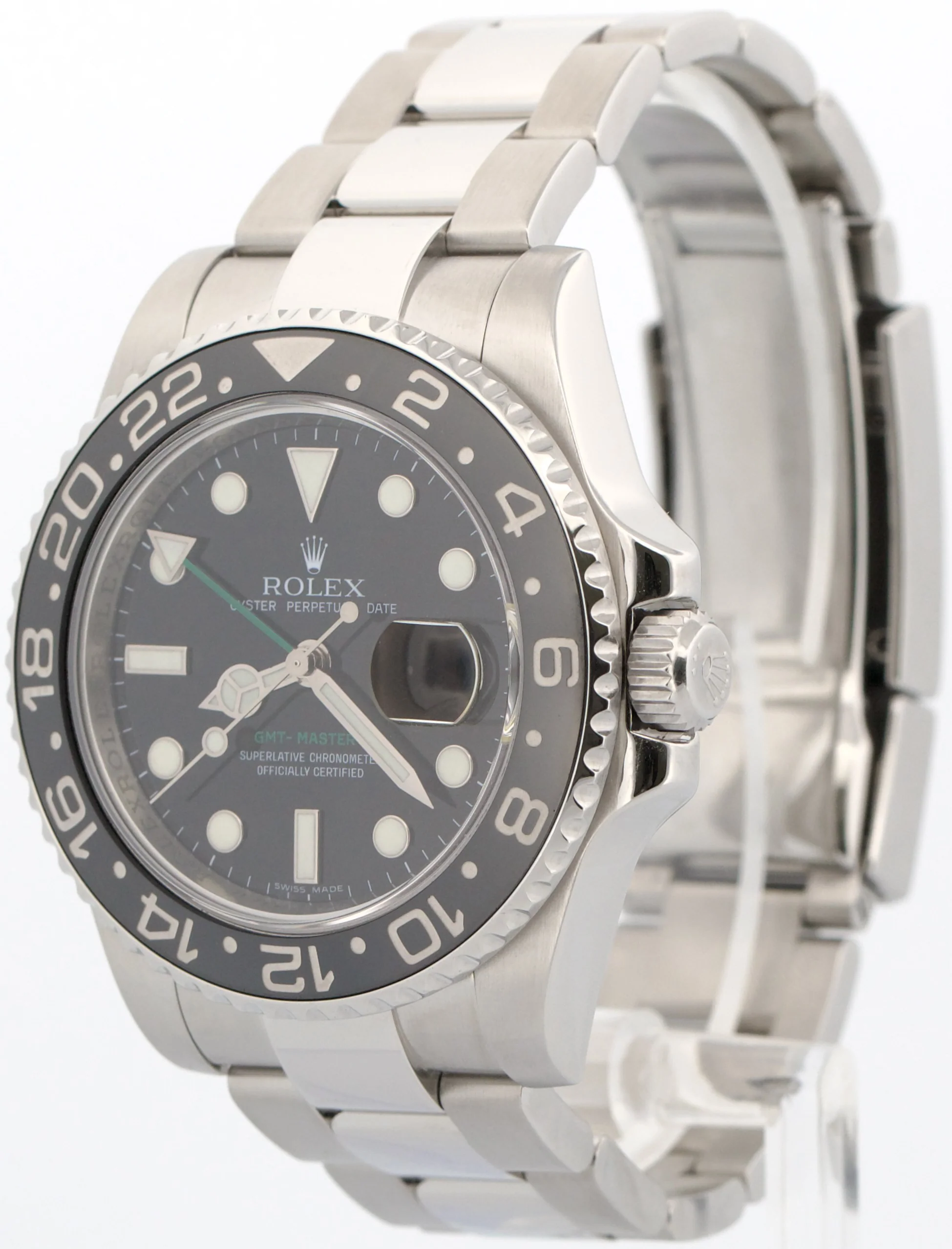 2008 PAPERS Rolex GMT-Master II BLACK Stainless Steel Ceramic 40mm 116710 LN BOX - Image 4