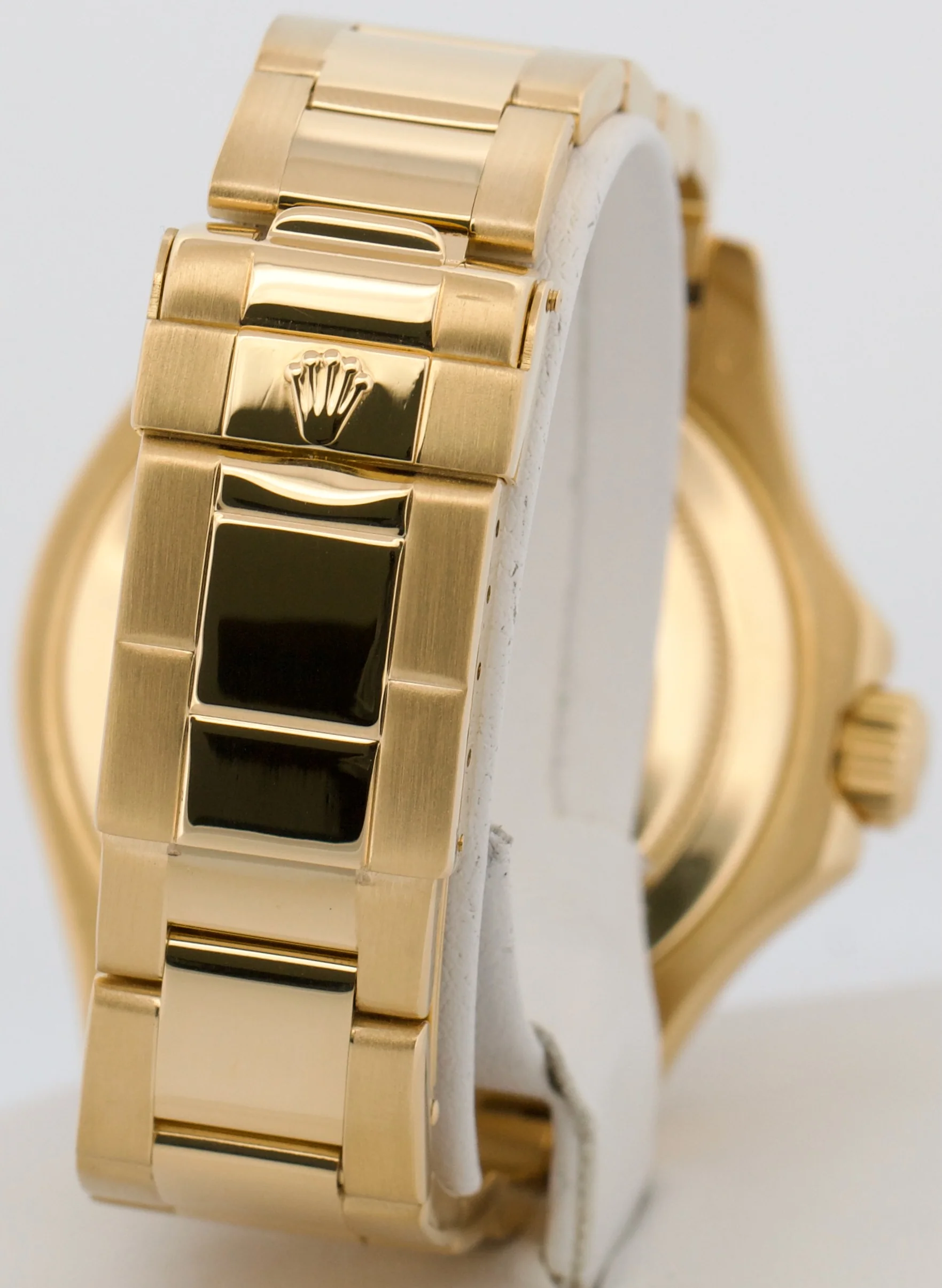 2008 PAPERS Rolex Yacht-Master 40mm MOP 18K Yellow Gold NO-HOLES 16628 Watch BOX - Image 5